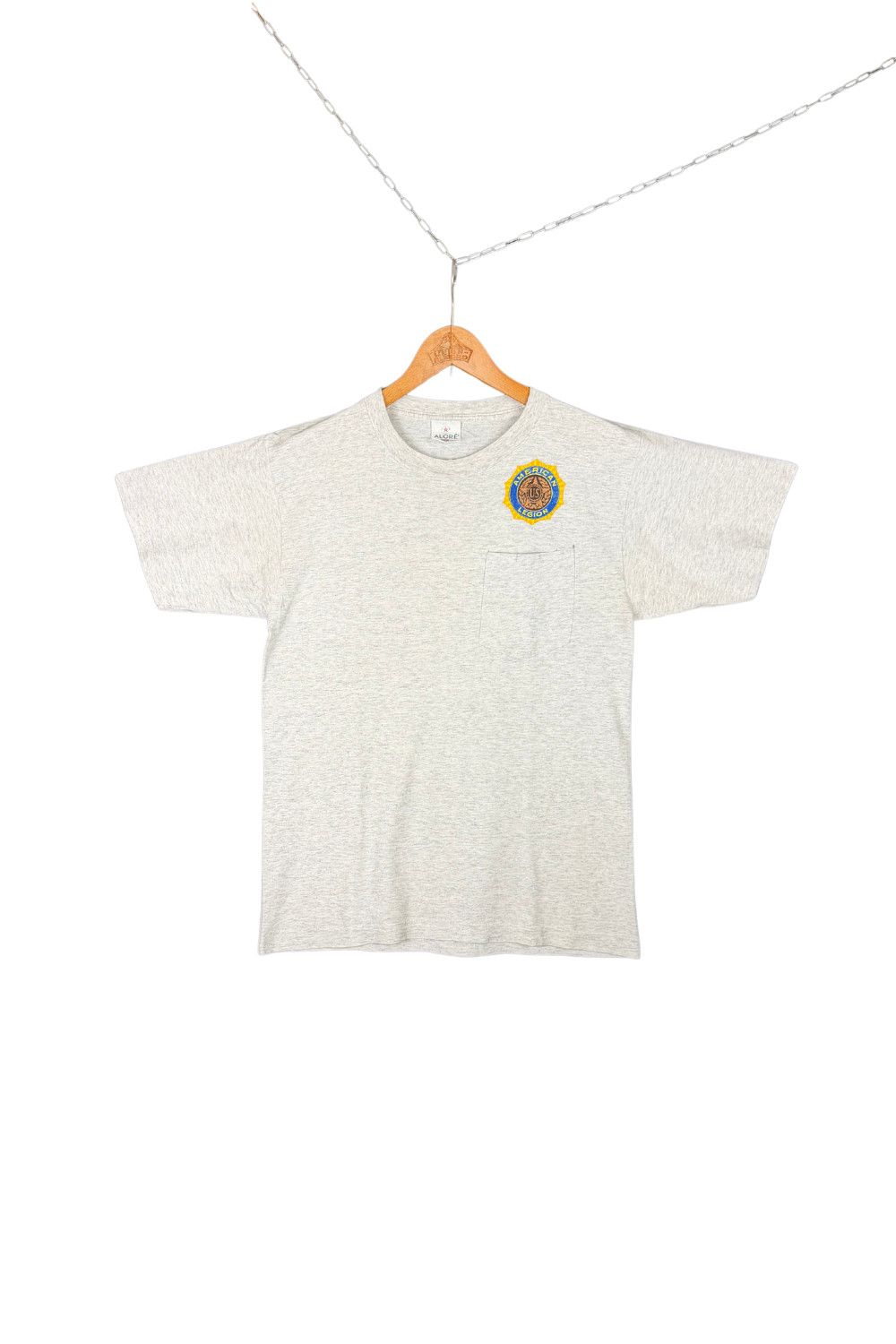 Vintage Vintage 90s American Legion Eagle Graphic Pocket Tee USA Size US M / EU 48-50 / 2 - 2 Thumbnail