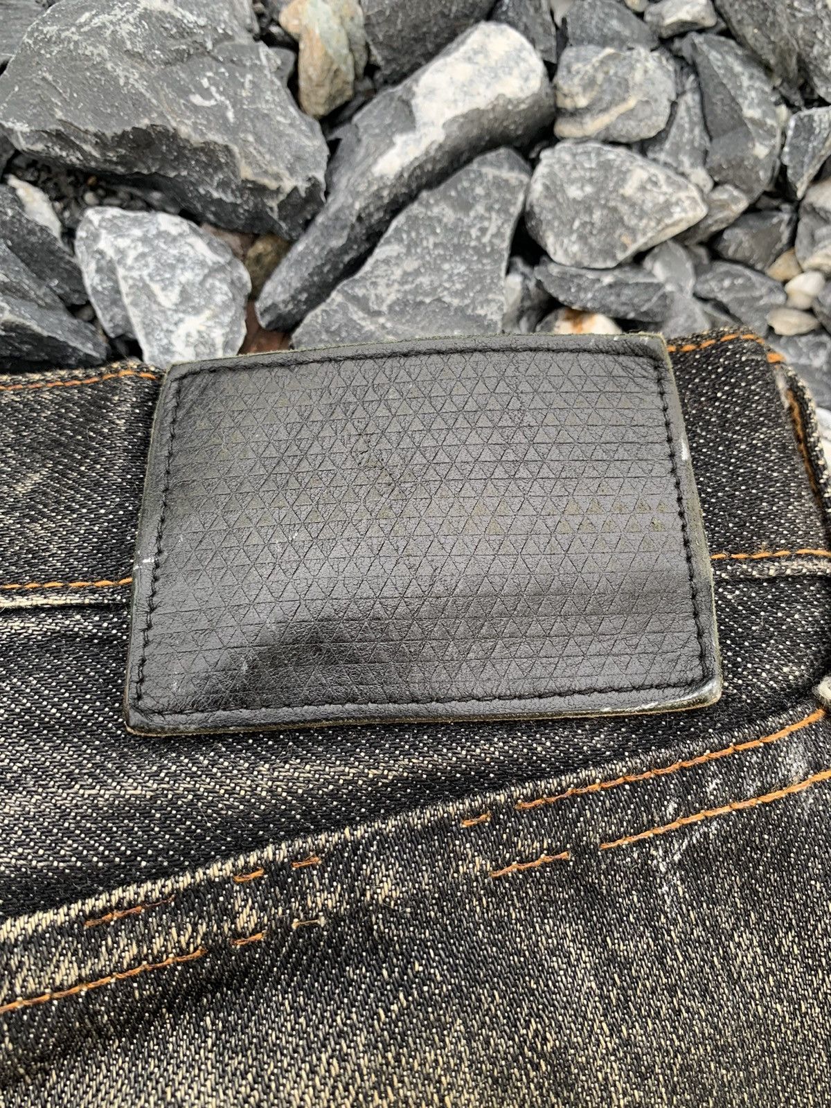 Other JAPANESE BRAND LUMR SELVEDGE RUSTY&FADED DISTRESSED DENIM Size US 35 - 16 Thumbnail