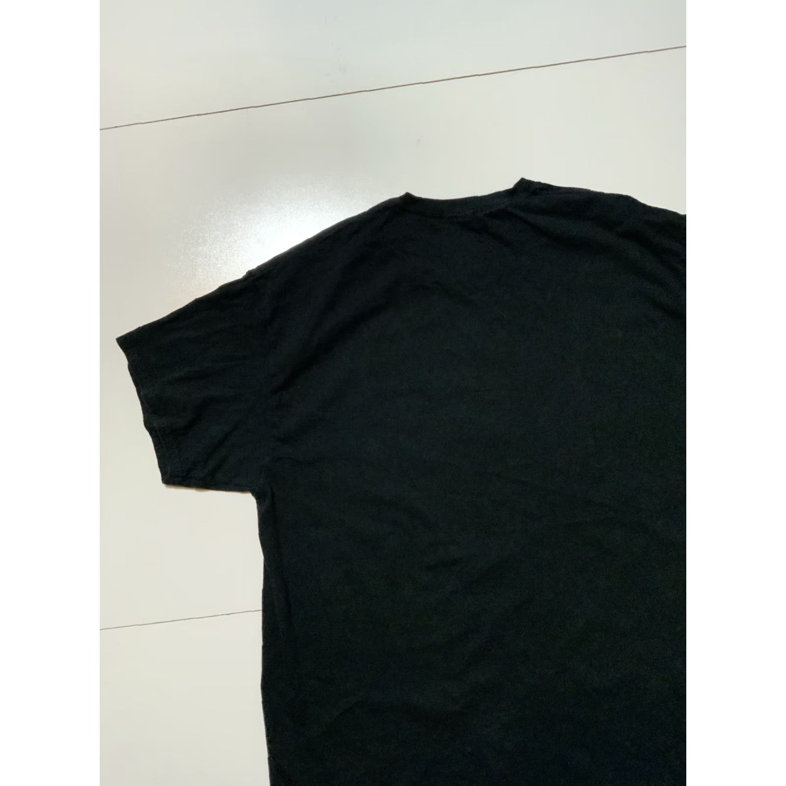 Vintage VINTAGE Spencer’s Horror Ghost Anime Kanji Black S/S Crewneck T-Shirt XL Mens Size US XL / EU 56 / 4 - 4 Thumbnail