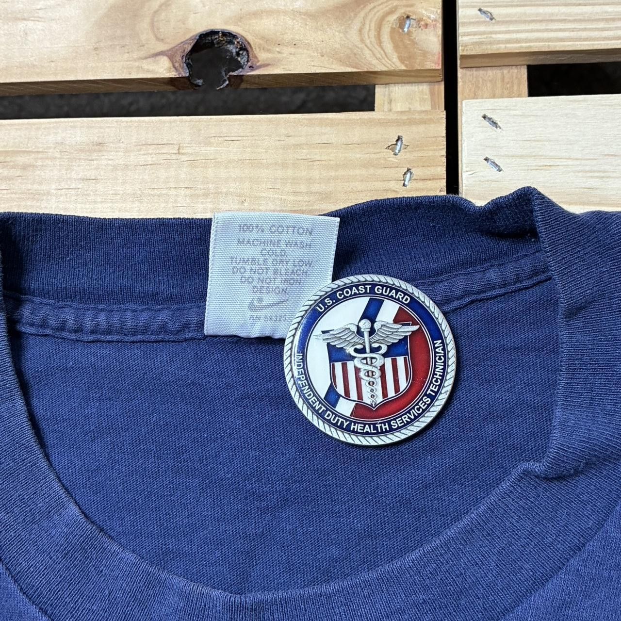 Nike Vintage Nike Air Navy Blue Tee Size Medium Size US M / EU 48-50 / 2 - 5 Thumbnail