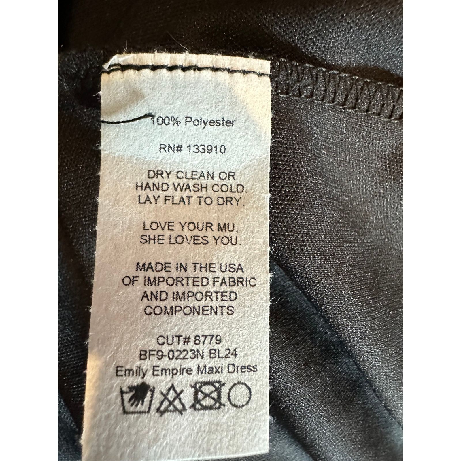 Show Me Your MuMu Show Me Your Mumu Emily Empire Maxi Dress Black Chiffon S Size S / US 4 / IT 40 - 13 Thumbnail