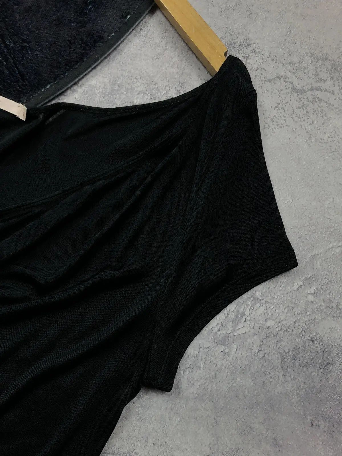 RED Valentino RED VALENTINO Vintage Avantgarde Black Shirt Dress T-shirt Size S / US 4 / IT 40 - 8 Thumbnail