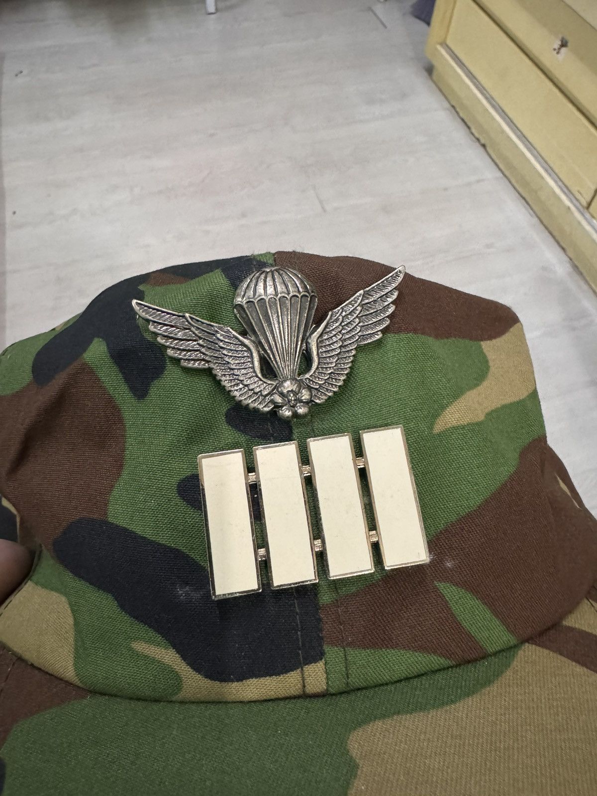 Other Airborne Army Military Air Force Korean Cap Size ONE SIZE - 7 Thumbnail