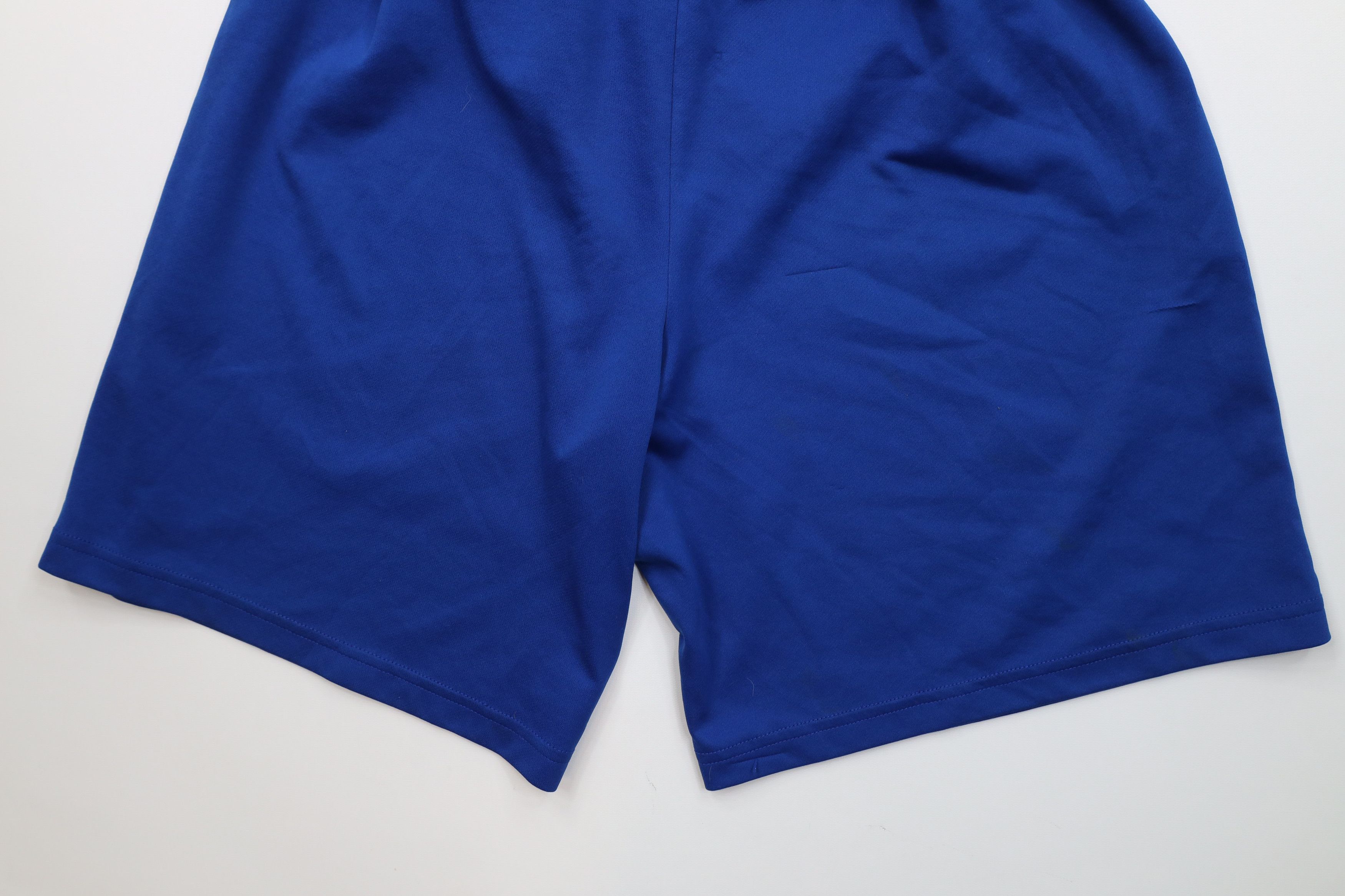 Vintage Vintage 90s Streetwear Running Jogging Soccer Shorts Blue Size US 34 / EU 50 - 10 Thumbnail