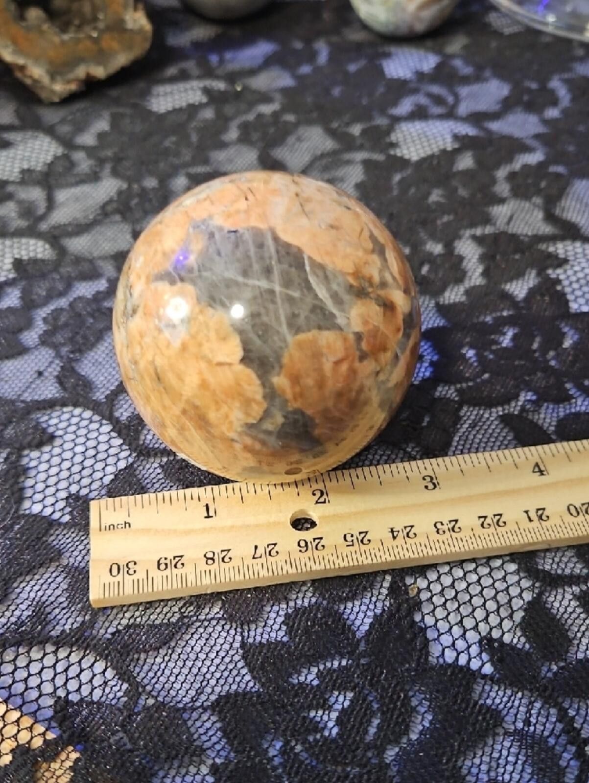 Other Peach Moonstone Sphere Size ONE SIZE - 2 Thumbnail