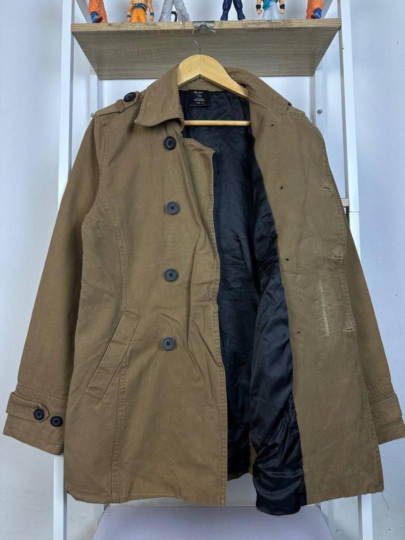 Number (N)ine Number (N)ine Cotton / Denim Down Coat (Pit 19) Size US XXS / EU 40 - 9 Thumbnail