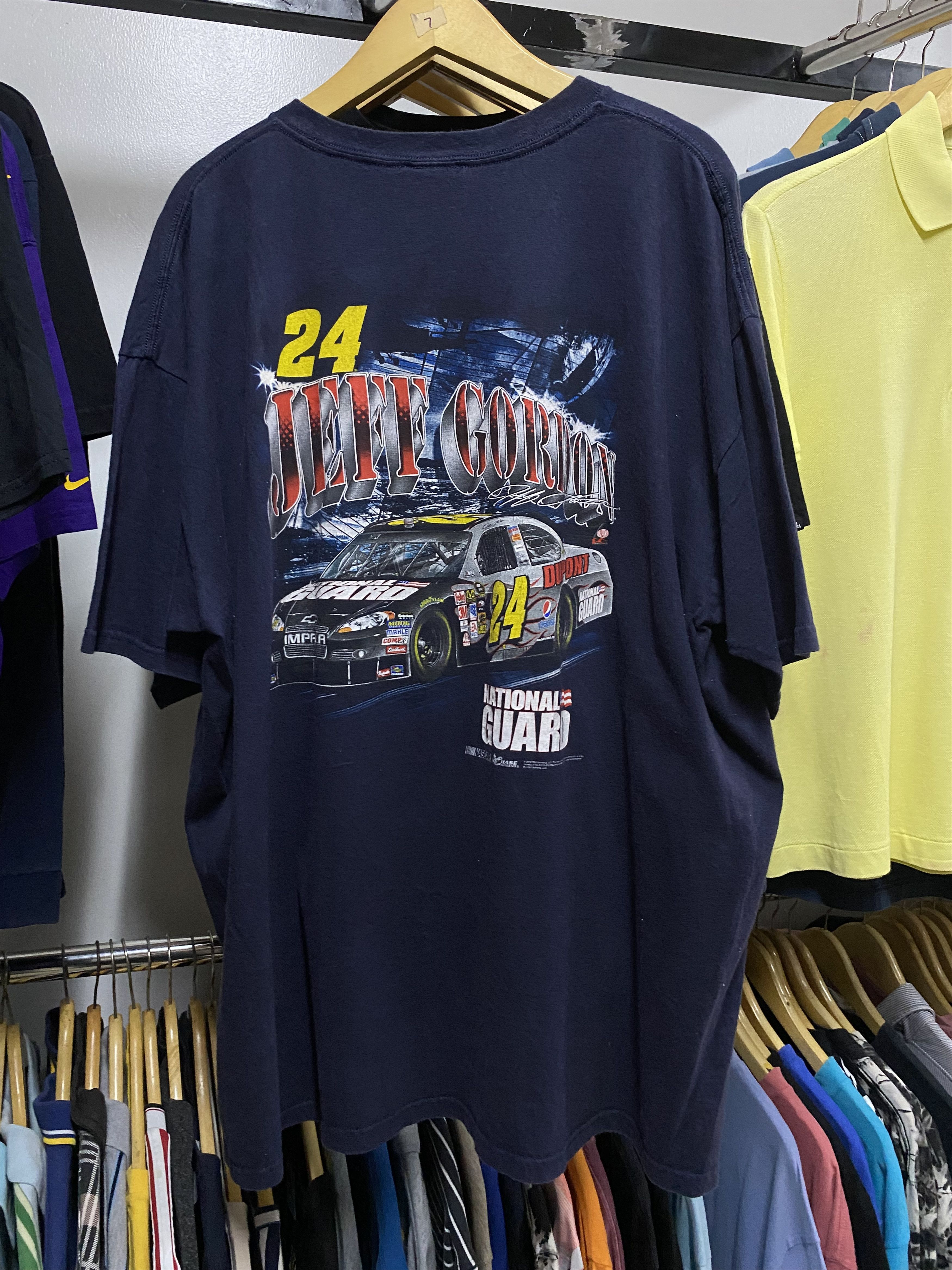 NASCAR Vintage y2k Nascar Jeff Gordon Chase T-shirt Size US XXL / EU 58 / 5 - 2 Thumbnail