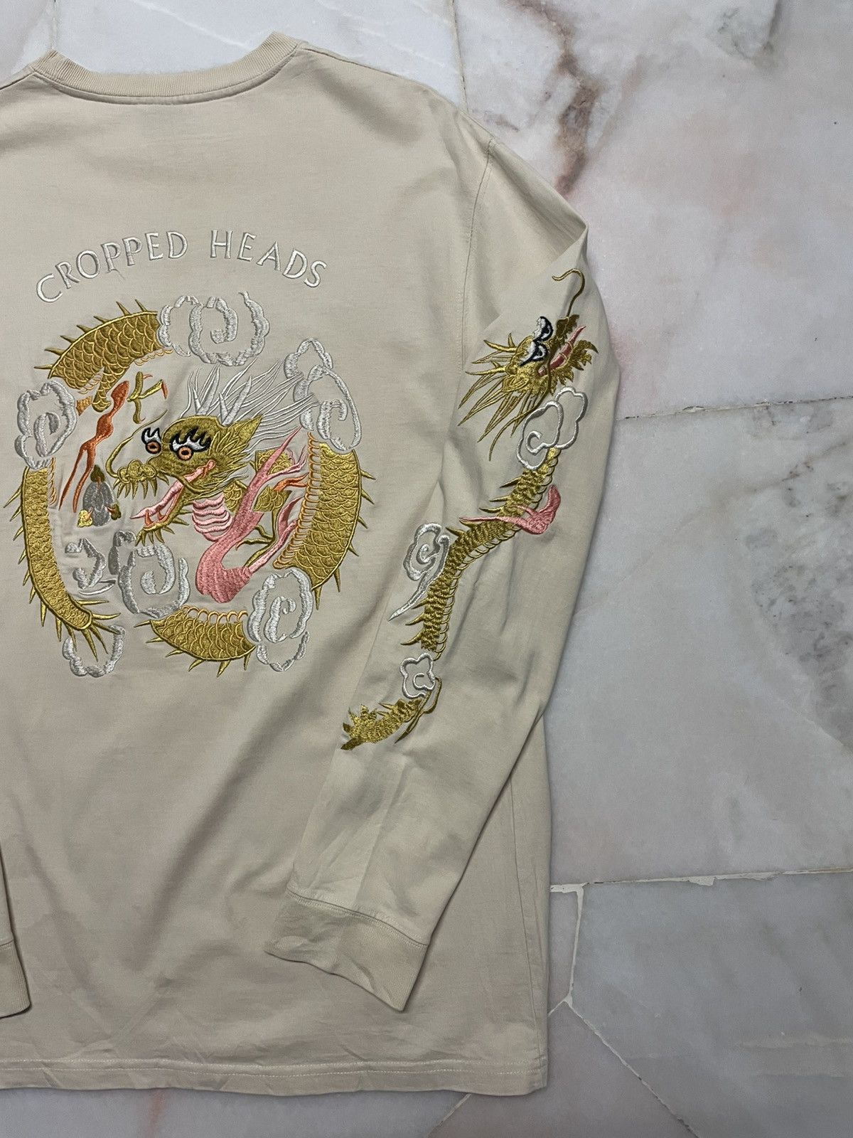 Seditionaries Vintage Japanese Cropped Heads Dragon Embroidery Logo Tattoo Size US L / EU 52-54 / 3 - 5 Thumbnail