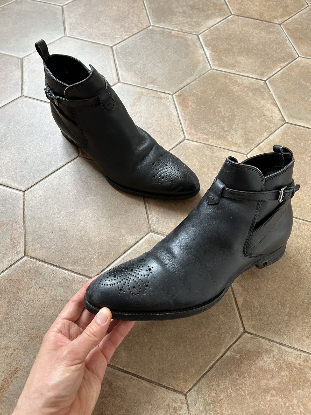 Louis Vuitton Louis Vuitton Leather Chelsea Boots Size US 9.5 / EU 42-43 - 2 Thumbnail