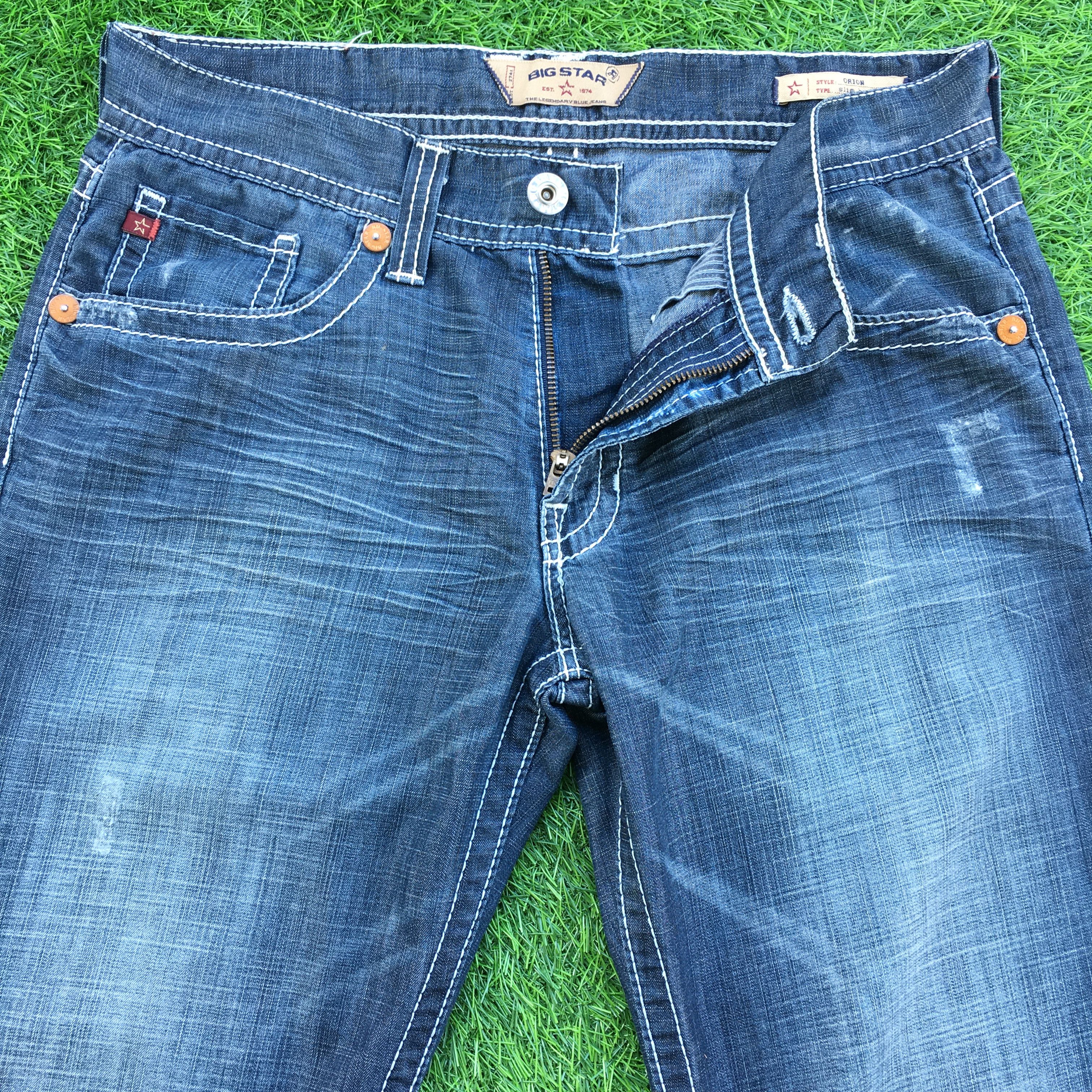 Big Star Big Star Low Rise Bootcut Jeans D-1097 Size US 32 / EU 48 - 3 Thumbnail