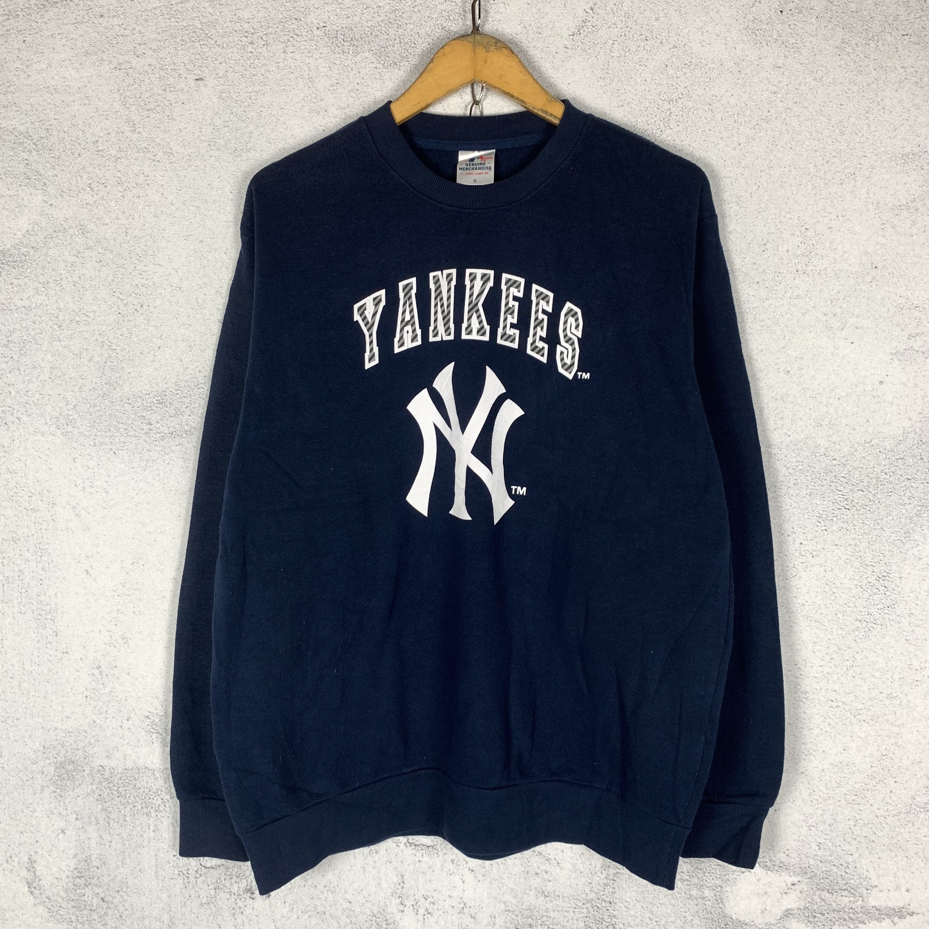 MLB Vintage New York Yankees MLB Sweatshirt Crewneck Size US L / EU 52-54 / 3 - 1 Thumbnail