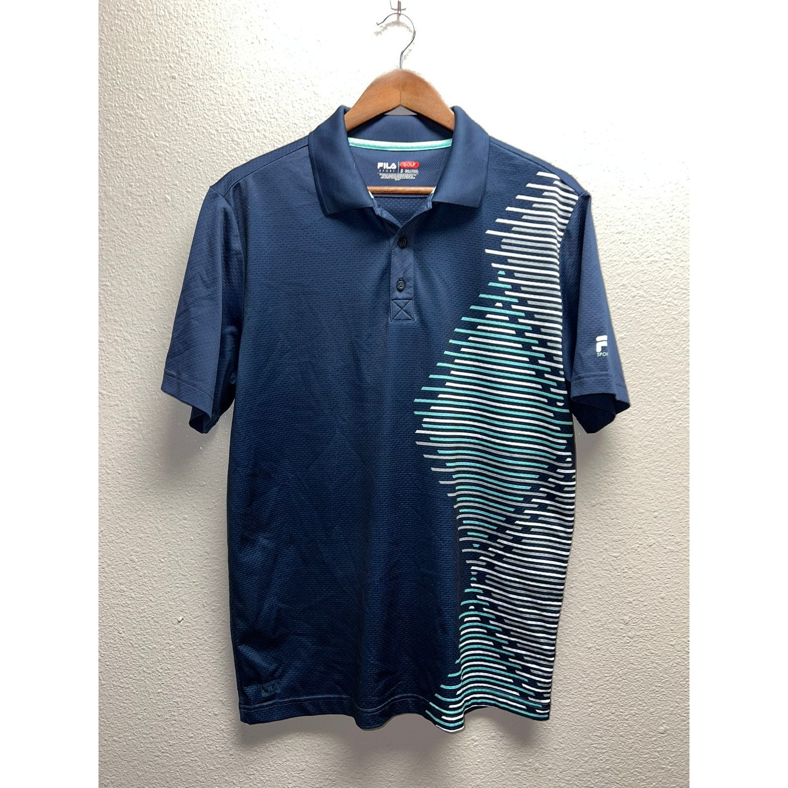 Fila Fila Golf Polo Shirt Golfing Blue Diamond Short Sleeve Small Size US S / EU 44-46 / 1 - 1 Thumbnail