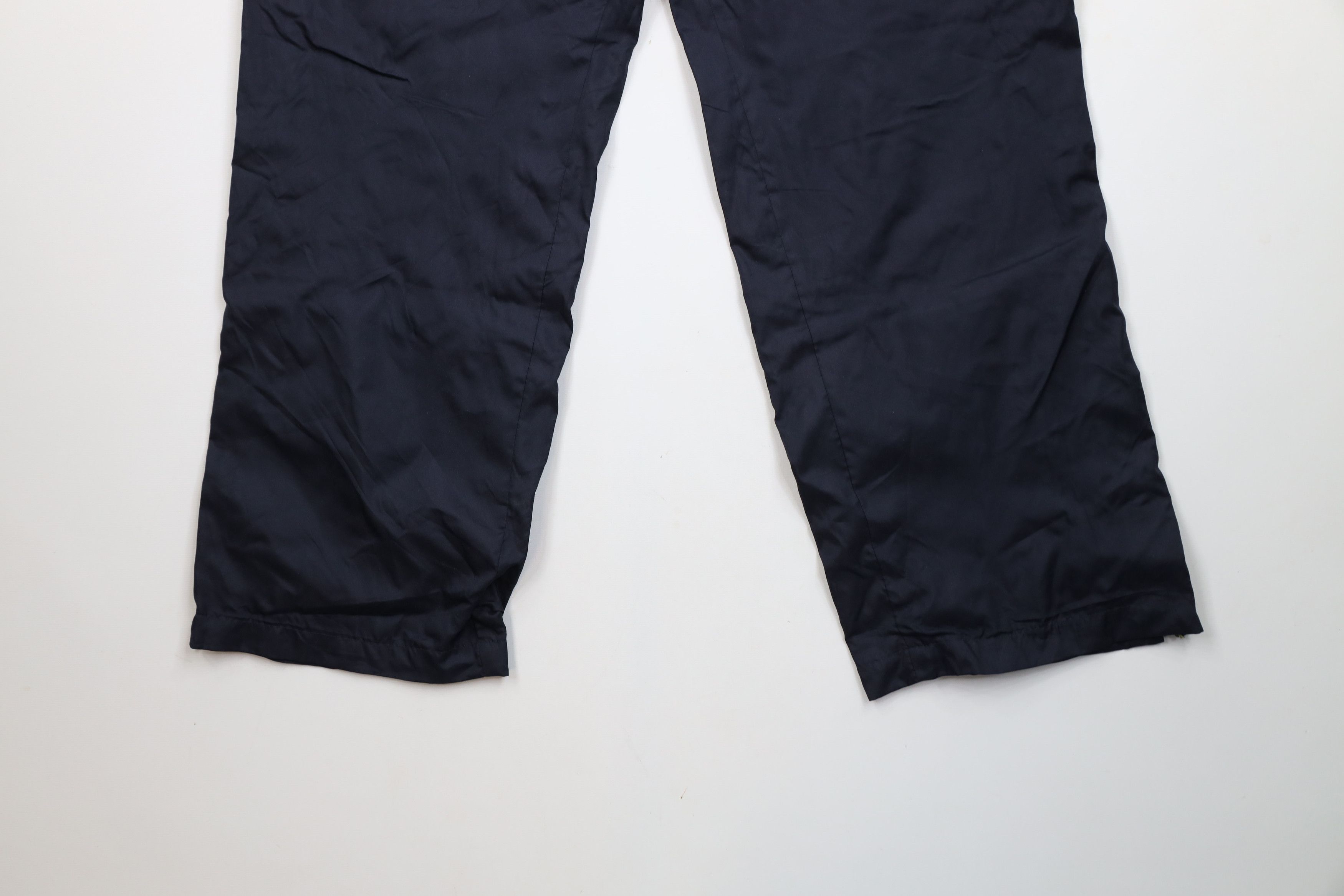 Vintage Vintage 90s Y2K Streetwear Wide Leg Windbreaker Pants Blue Size US 38 / EU 54 - 4 Thumbnail