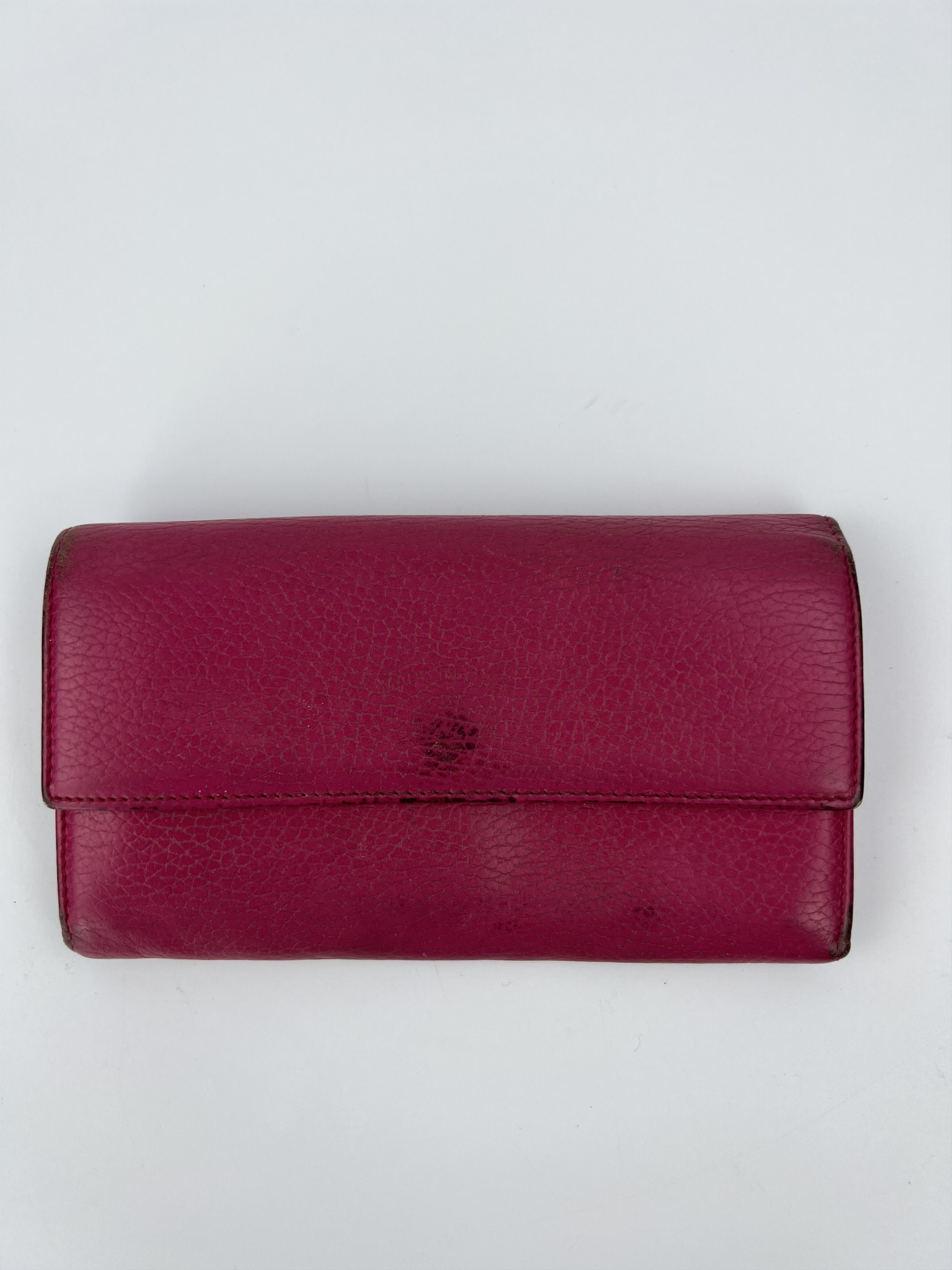 Gucci Gucci Dollar Calfskin Pink Leather Wallet Size ONE SIZE - 9 Thumbnail