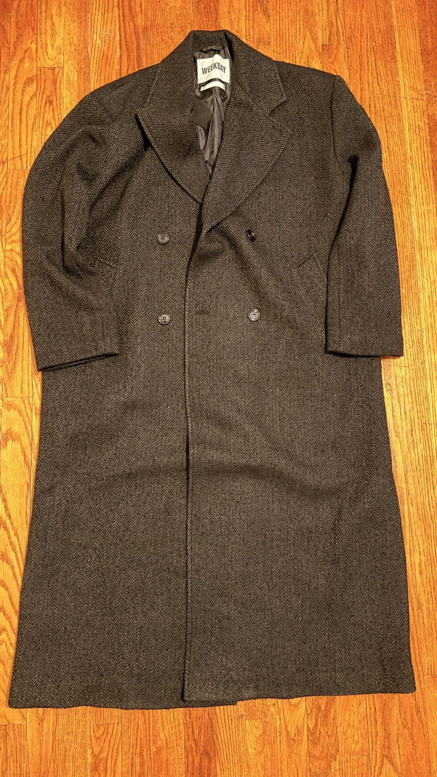 Weekday Weekday Wool blend oversized coat Size US M / EU 48-50 / 2 - 1 Thumbnail