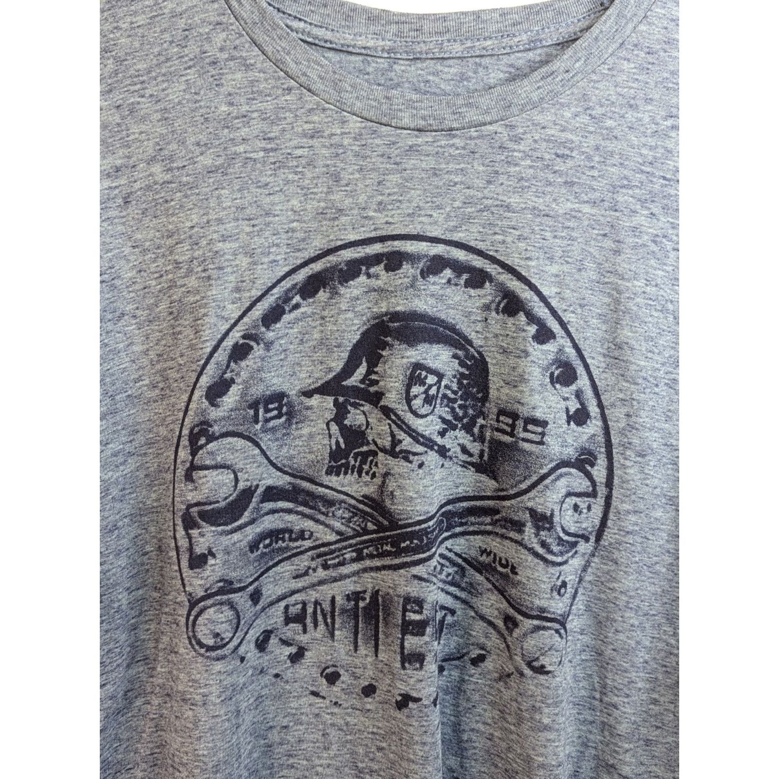 Metal Mulisha Metal Mulisha Shirt USA Skull Flag Crewneck Tee 2XL Blue Men Shirt Short Sleeve Vintage No Size US XXL / EU 58 / 5 - 4 Thumbnail