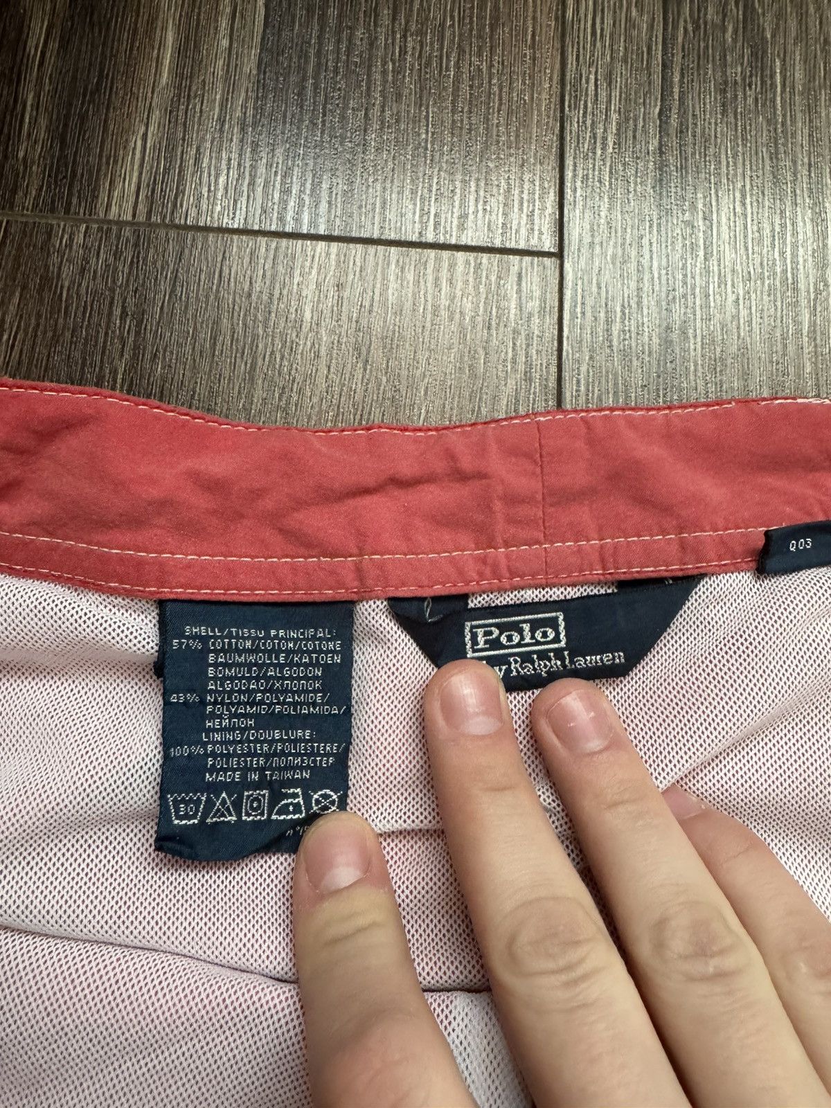 Polo Ralph Lauren Polo Ralph Lauren Big Pony #3 Men’s Coral nylon vintage shorts Size US 36 / EU 52 - 6 Thumbnail