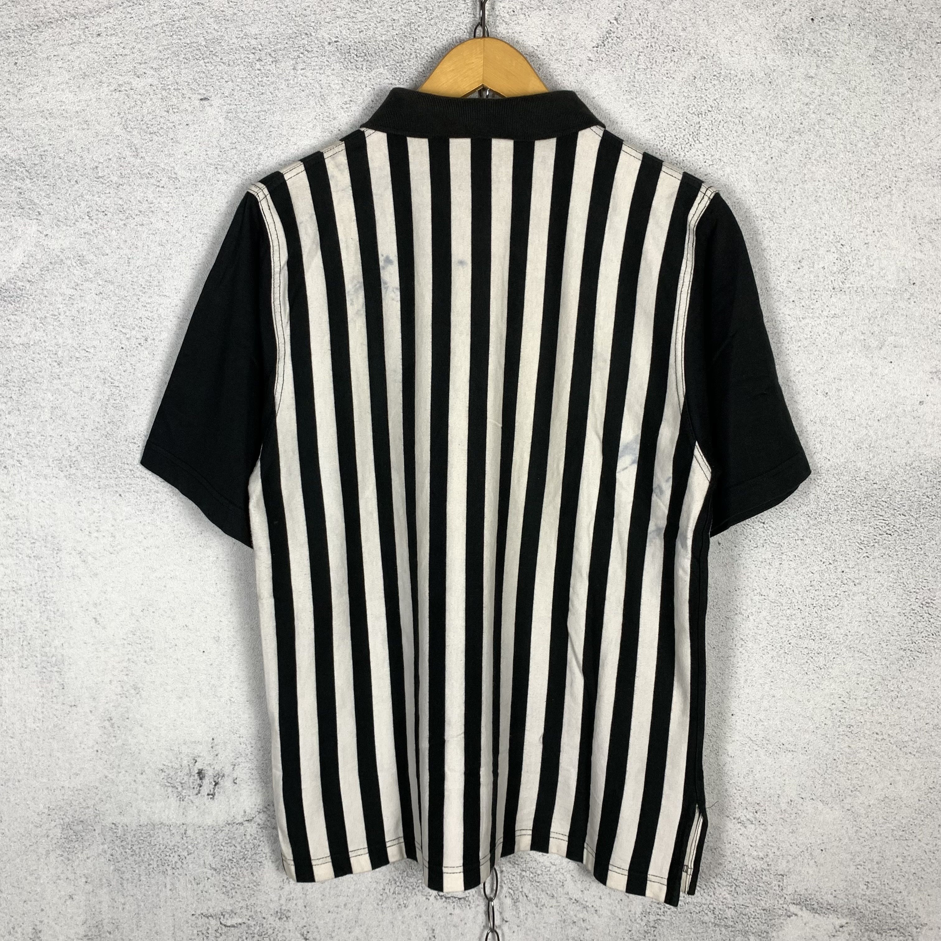 Valentino Vintage 90s Valentino Striped Polo Shirt Size US M / EU 48-50 / 2 - 4 Thumbnail