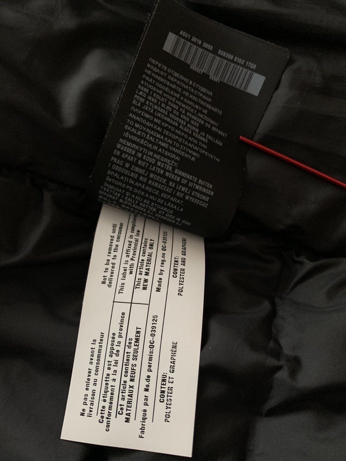 Prada 🔥🔥 3500$ Prada Linea Rossa Black Active Re-Nylon Jacket Size US M / EU 48-50 / 2 - 11 Thumbnail