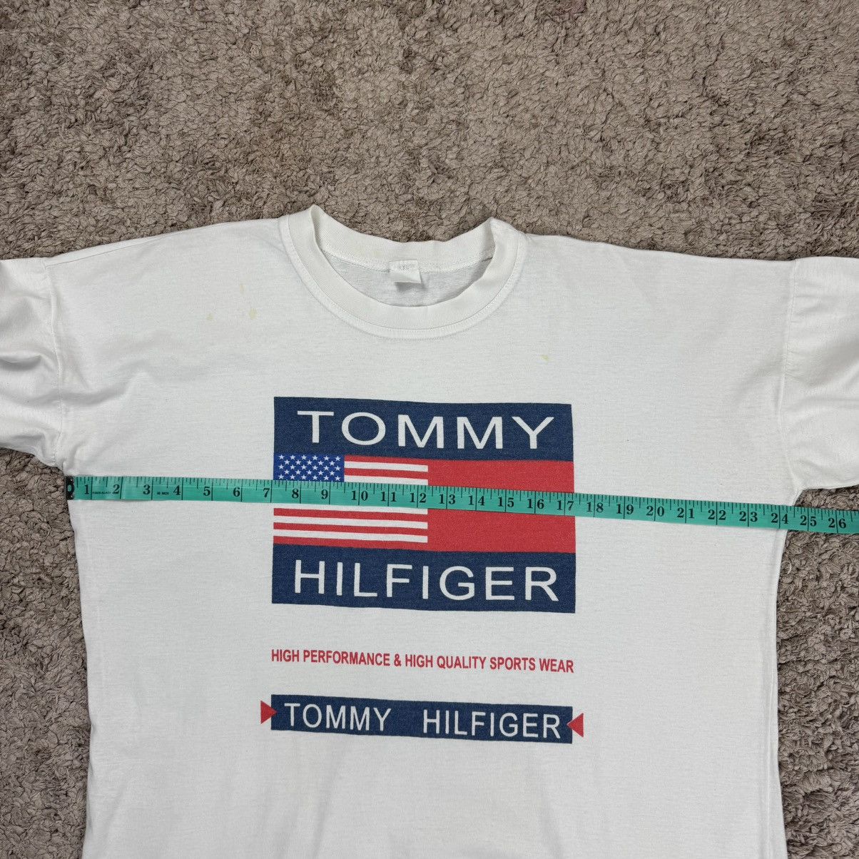 Vintage Vintage Bootleg Tommy Hilfiger Big Flag T-shirt Size US XL / EU 56 / 4 - 13 Thumbnail