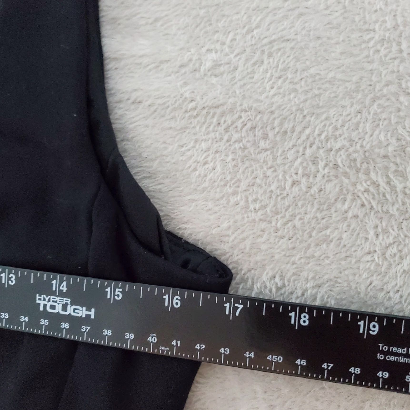 Bailey 44 Bailey 44 Top Women XL Black Cropped Square Neck Rayon Blend Side Zip Stretch Tank Shirt Size XL / US 12-14 / IT 48-50 - 6 Thumbnail