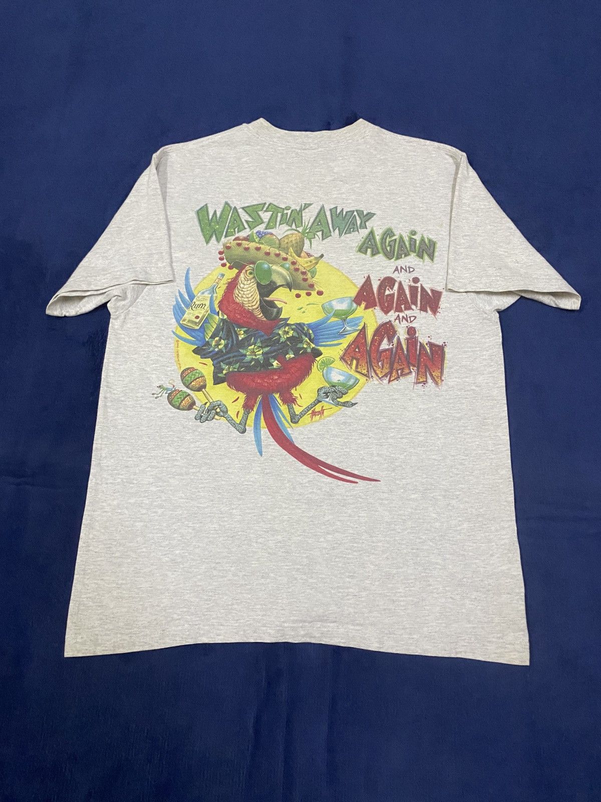 Vintage Vintage 90s Carribean Soul Hawaii Tshirt Size US L / EU 52-54 / 3 - 3 Thumbnail