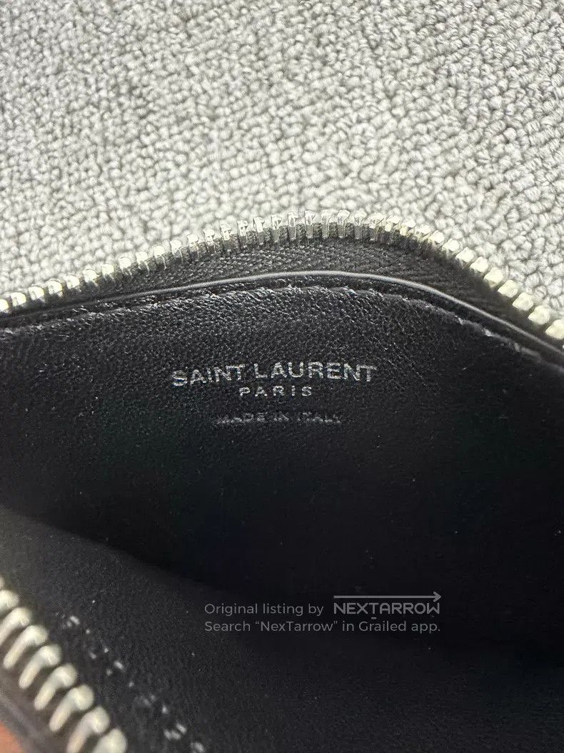 Other Saint Laurent Paris Black Crocodile Patterned Leather Stra Size ONE SIZE - 6 Thumbnail