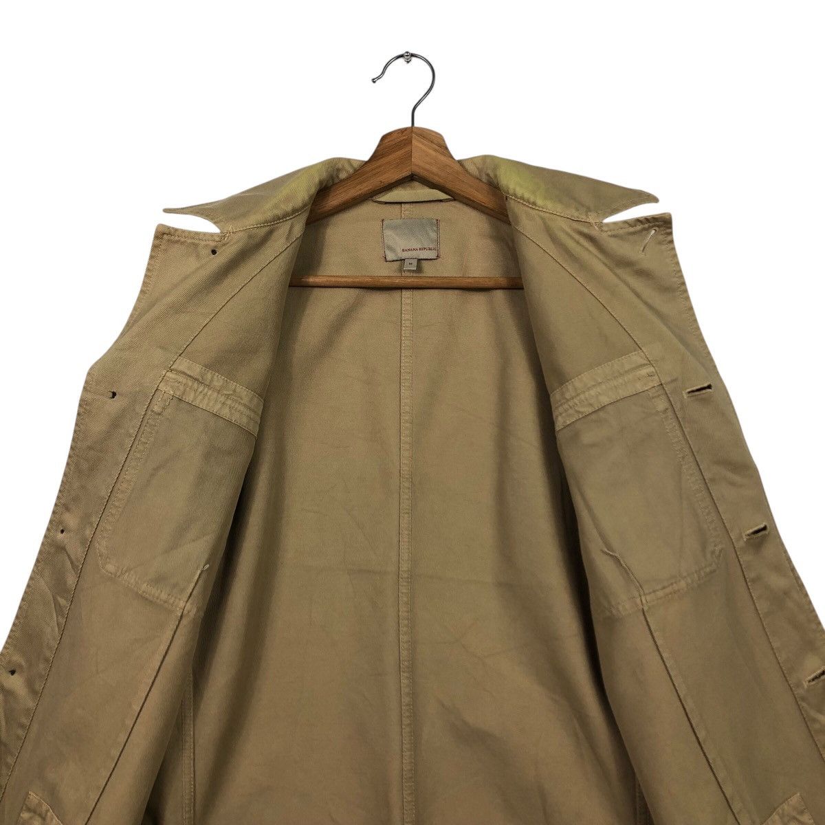 Japanese Brand Banana Republic Heavy Cotton Field Coat — Adventure Wear Size US M / EU 48-50 / 2 - 15 Thumbnail