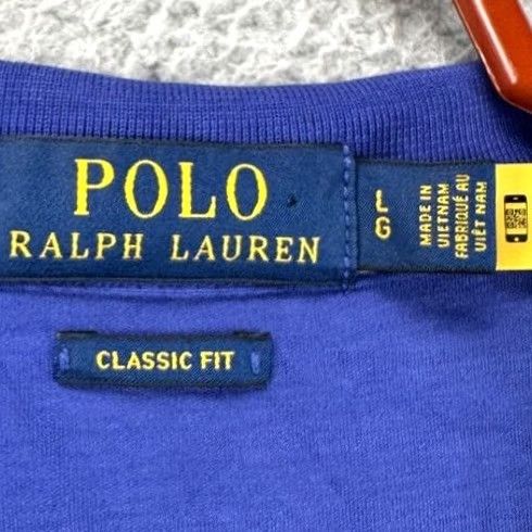 Polo Ralph Lauren Polo Ralph Lauren Shirt Adult Large Purple Classic Fit Polo Flesh Pony Rugby Men Size US L / EU 52-54 / 3 - 4 Thumbnail