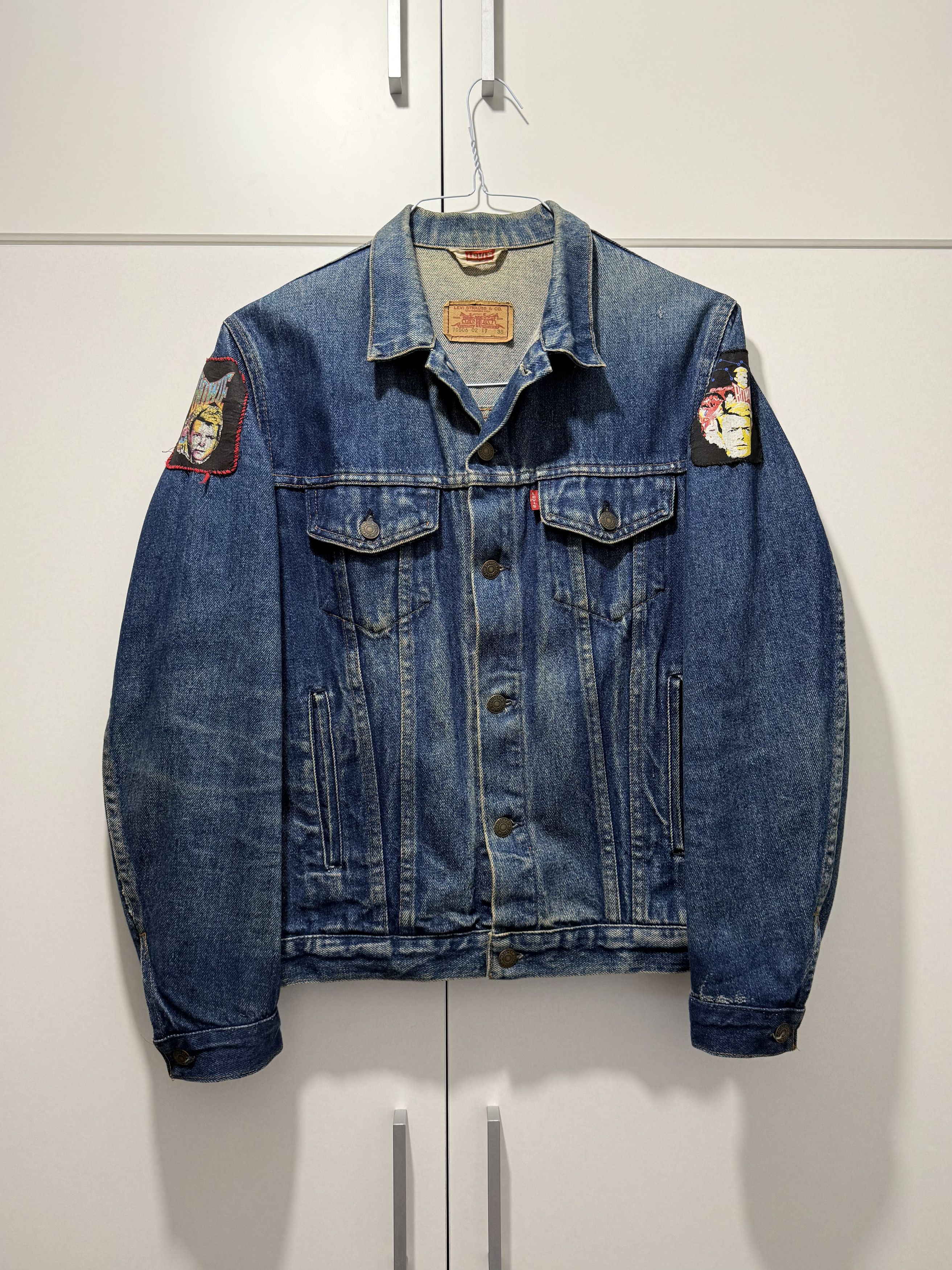 Levi's Men's Levi's 1980 Vintage David Bowie Trucker Jacket S-M Size US S / EU 44-46 / 1 - 1 Thumbnail