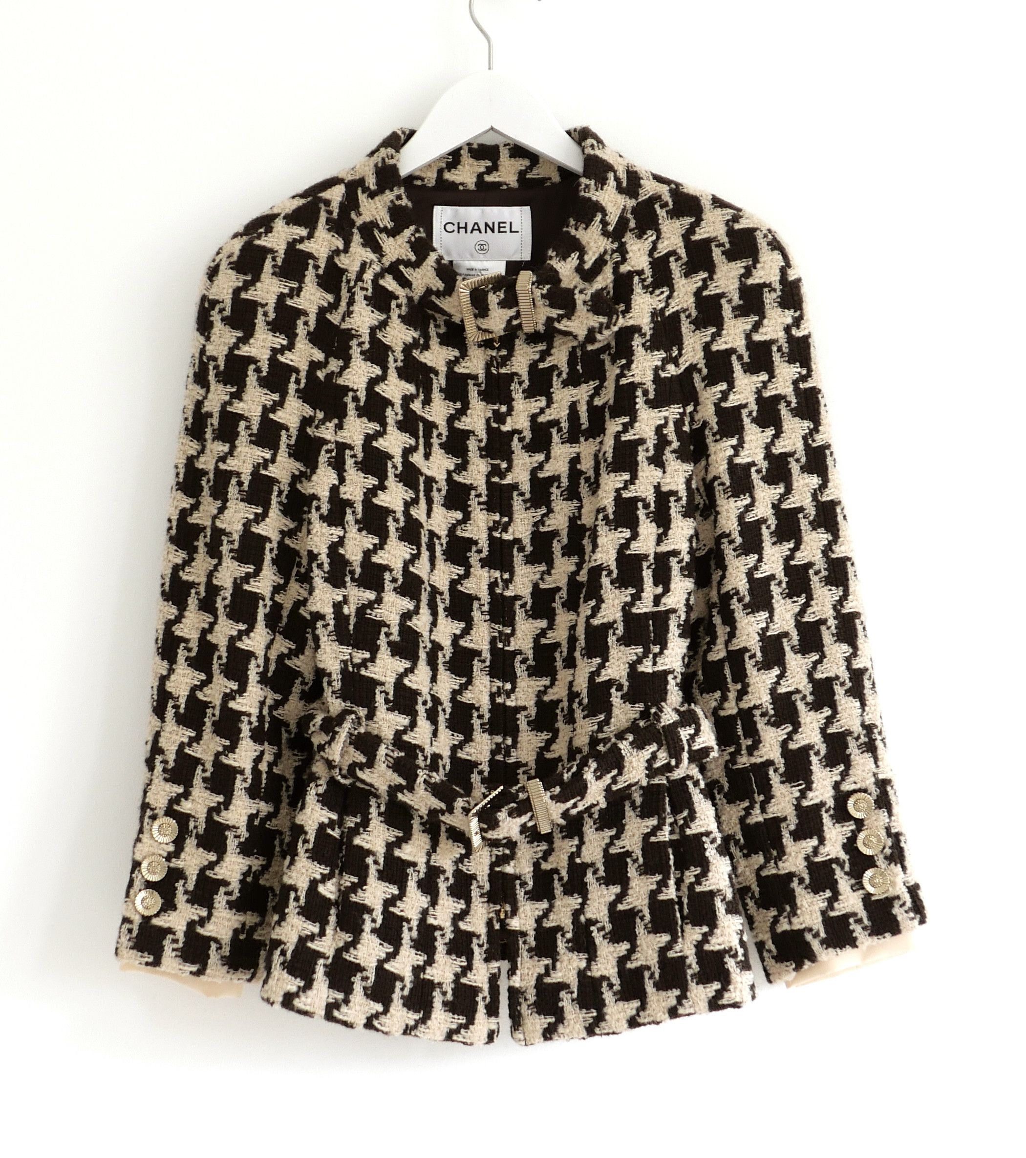 Chanel Chanel Pre-Fall 2009 'Paris-Moscow' Dogtooth Jacket Size S / US 4 / IT 40 - 1 Thumbnail