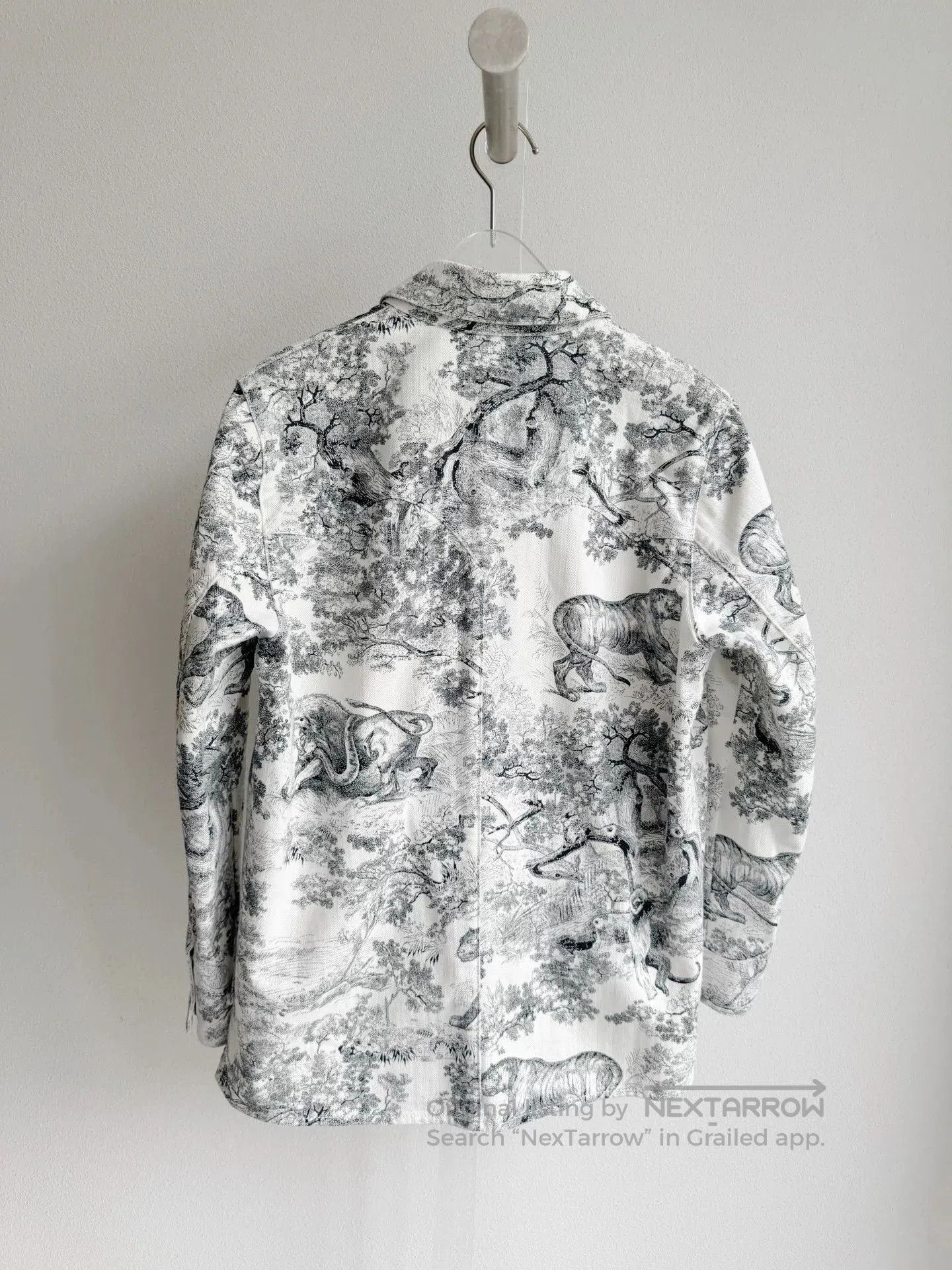Dior Dior Jungle Zoo Denim Jacket. Size XXS / US 00 / IT 34 - 3 Thumbnail