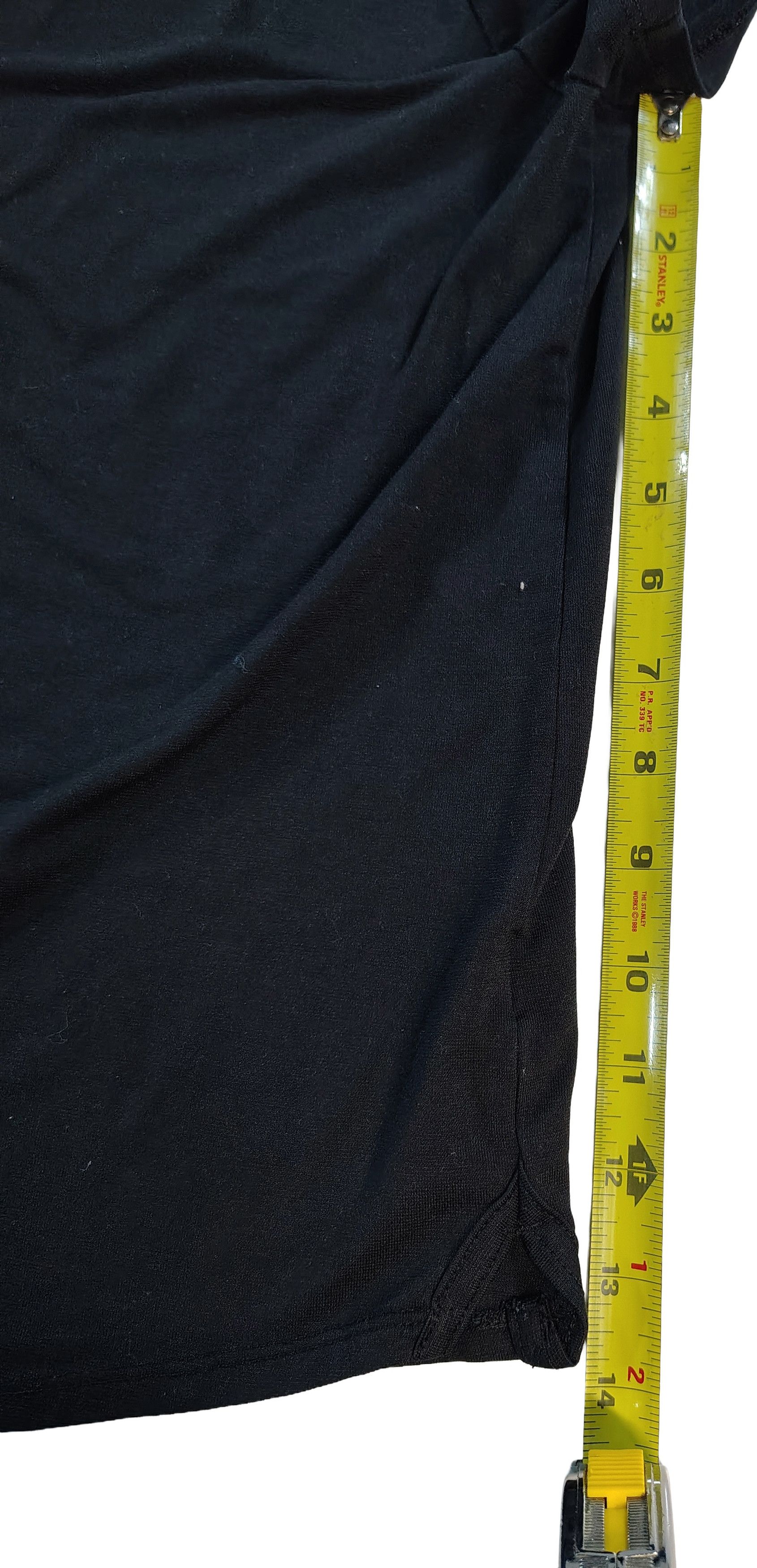 Athletic Works Women's Black XL Plus Short Sleeve Athletic Works Shirt Size XL / US 12-14 / IT 48-50 - 5 Thumbnail