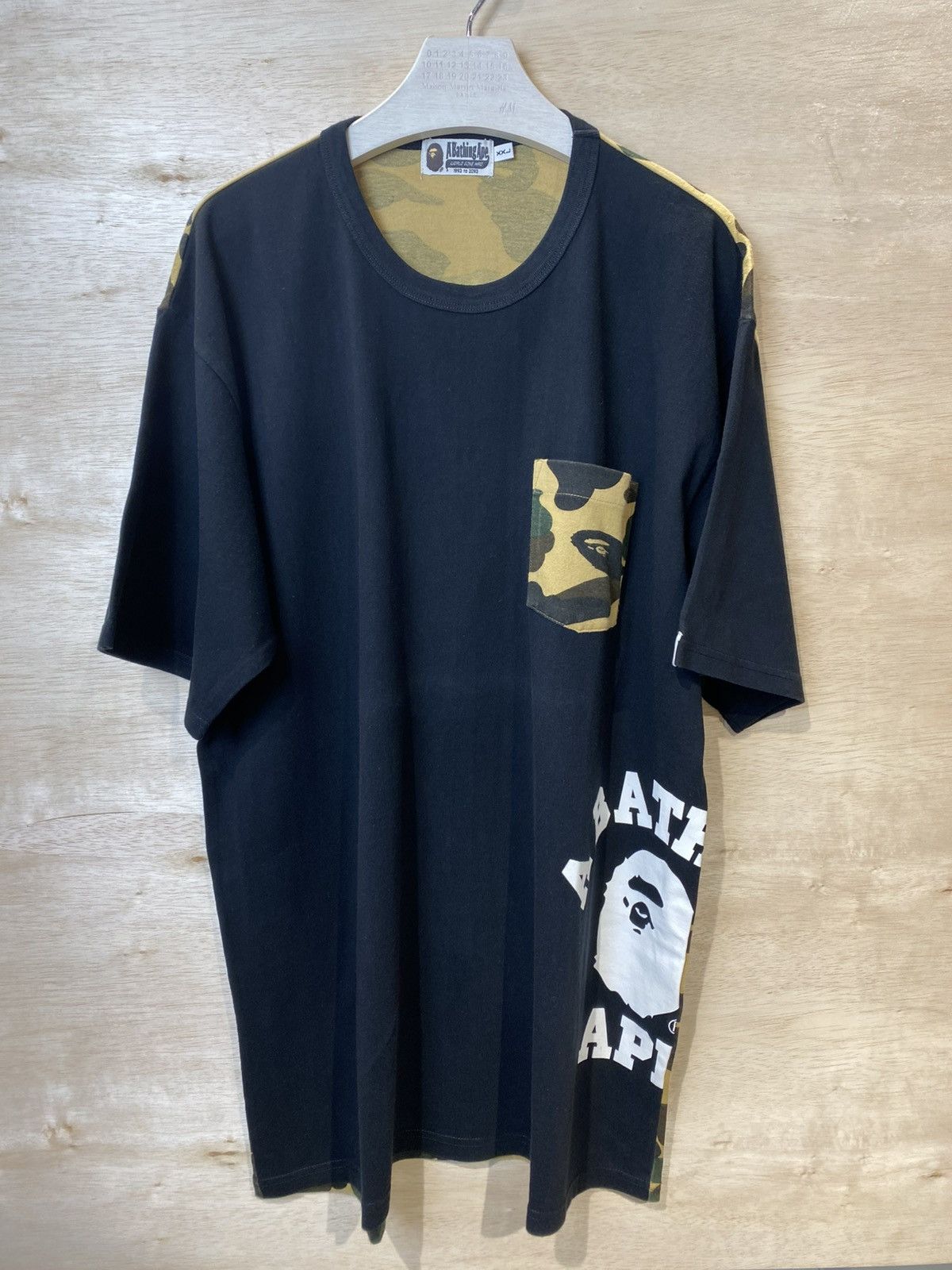Bape Bape 1st Camo College Pocket Tee Size US XXL / EU 58 / 5 - 3 Thumbnail