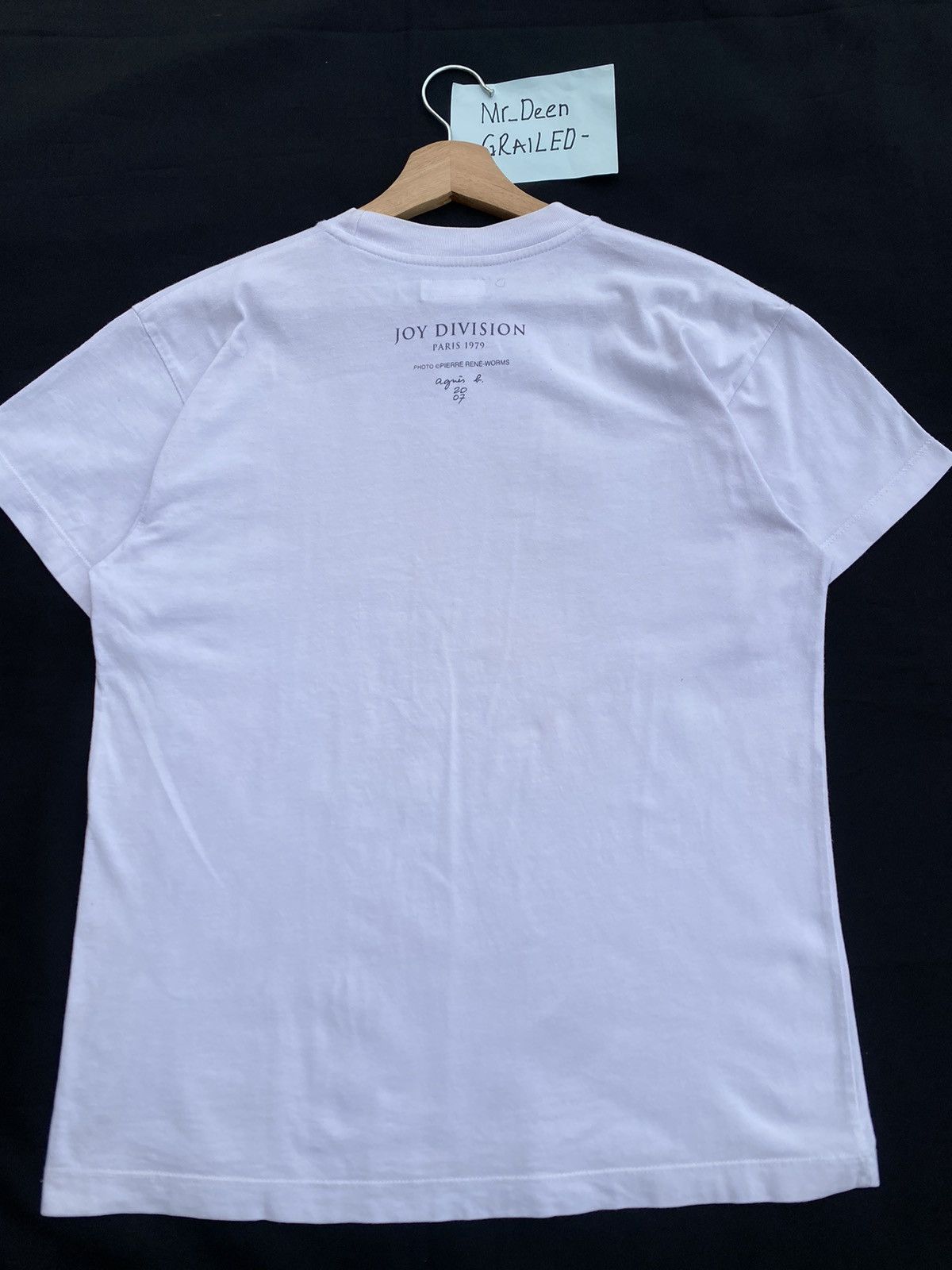 agnes b. Vintage Agnes B. x Joy Division Rare Printed Tshirt Size US L / EU 52-54 / 3 - 16 Thumbnail