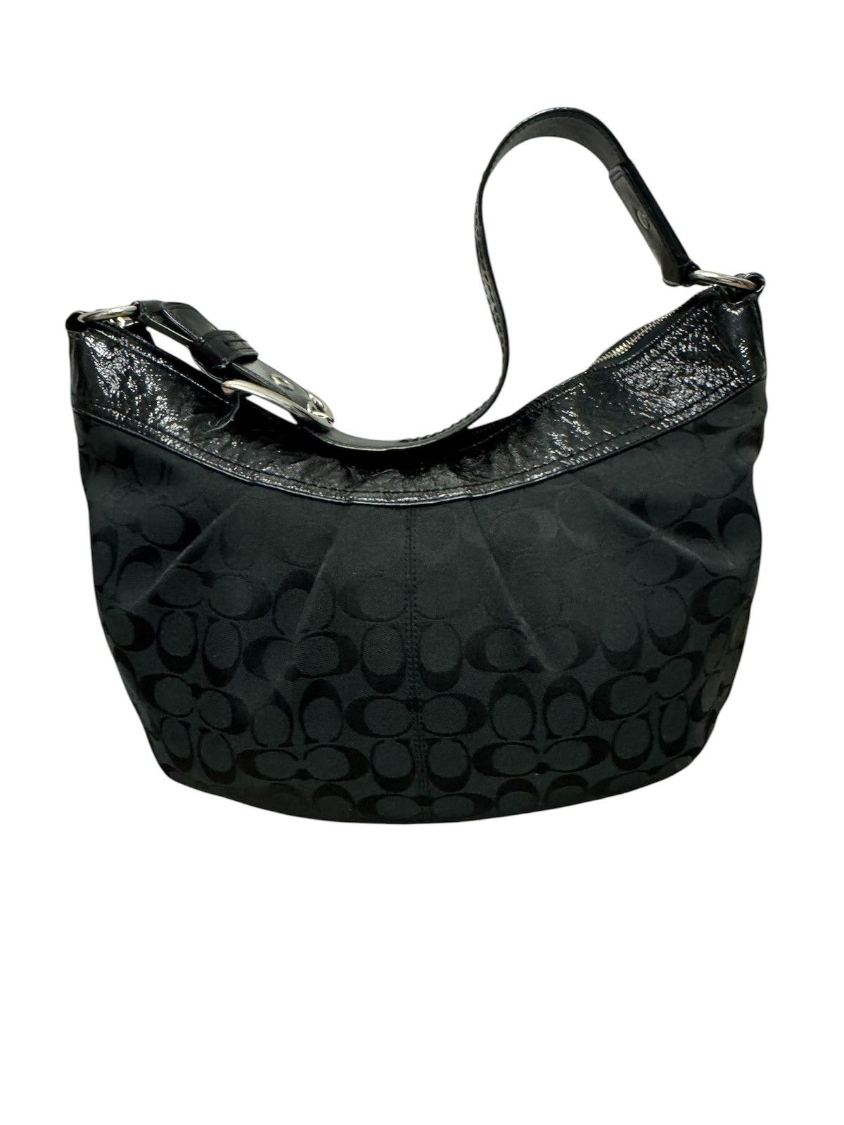 Coach Coach Signature Black Jacquard Canvas Handbag and Wallet Size ONE SIZE - 13 Thumbnail