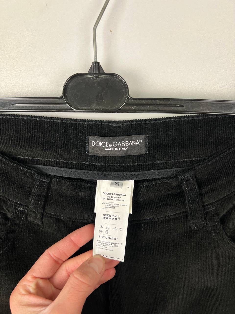Dolce & Gabbana Dolce Gabbana luxury velvet pants size 31 Size US 31 - 3 Thumbnail