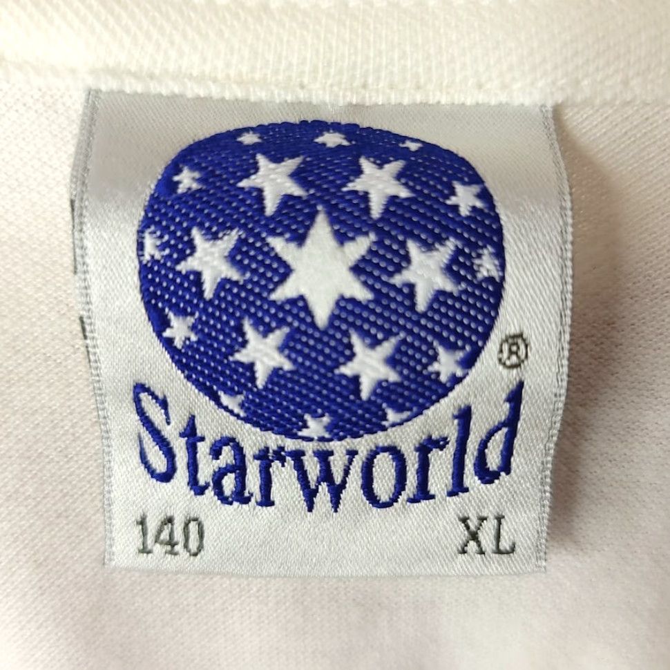 Vintage VINTAGE London Polo Shirt Mens Size Large 90s United Kingdom UK England Travel Starworld White Cotton Button-Up Short Sleeve Collared 90s Mens Size US L / EU 52-54 / 3 - 5 Thumbnail