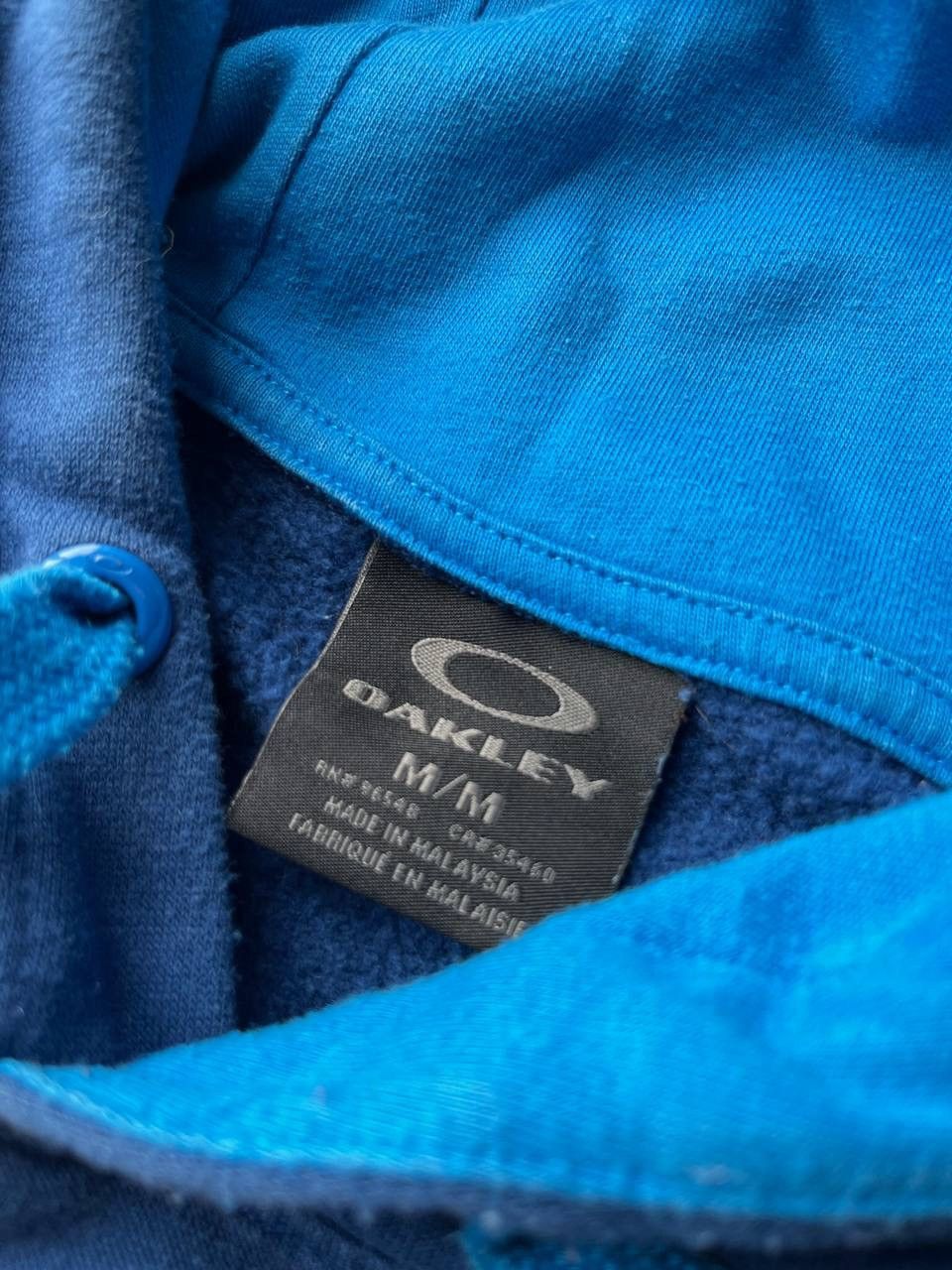 Oakley × Vintage Vintage Oakley Central Logo Boxy Gorpcore Hoodie Y2K M Size US M / EU 48-50 / 2 - 5 Thumbnail