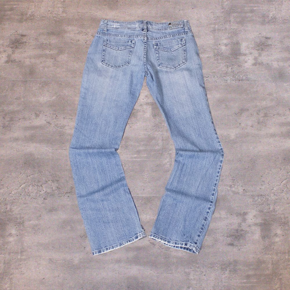 Y2K 2000's Billabong Low Rise Flare Fit Midwash Denim Pant's