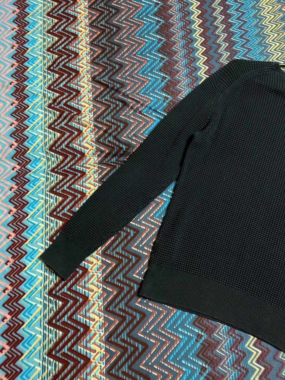 Allsaints × Japanese Brand Allsaints Waffle Knit Crew Sweater Size US S / EU 44-46 / 1 - 7 Thumbnail