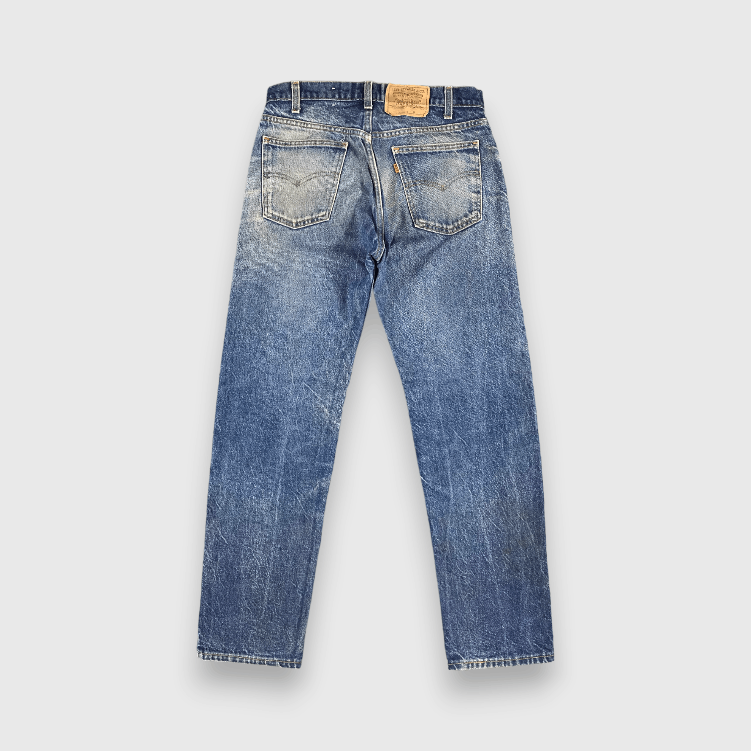 Levi's × Vintage Vintage 80s Levis 505 Orange Tab Jeans-J2227 Size US 32 / EU 48 - 2 Thumbnail