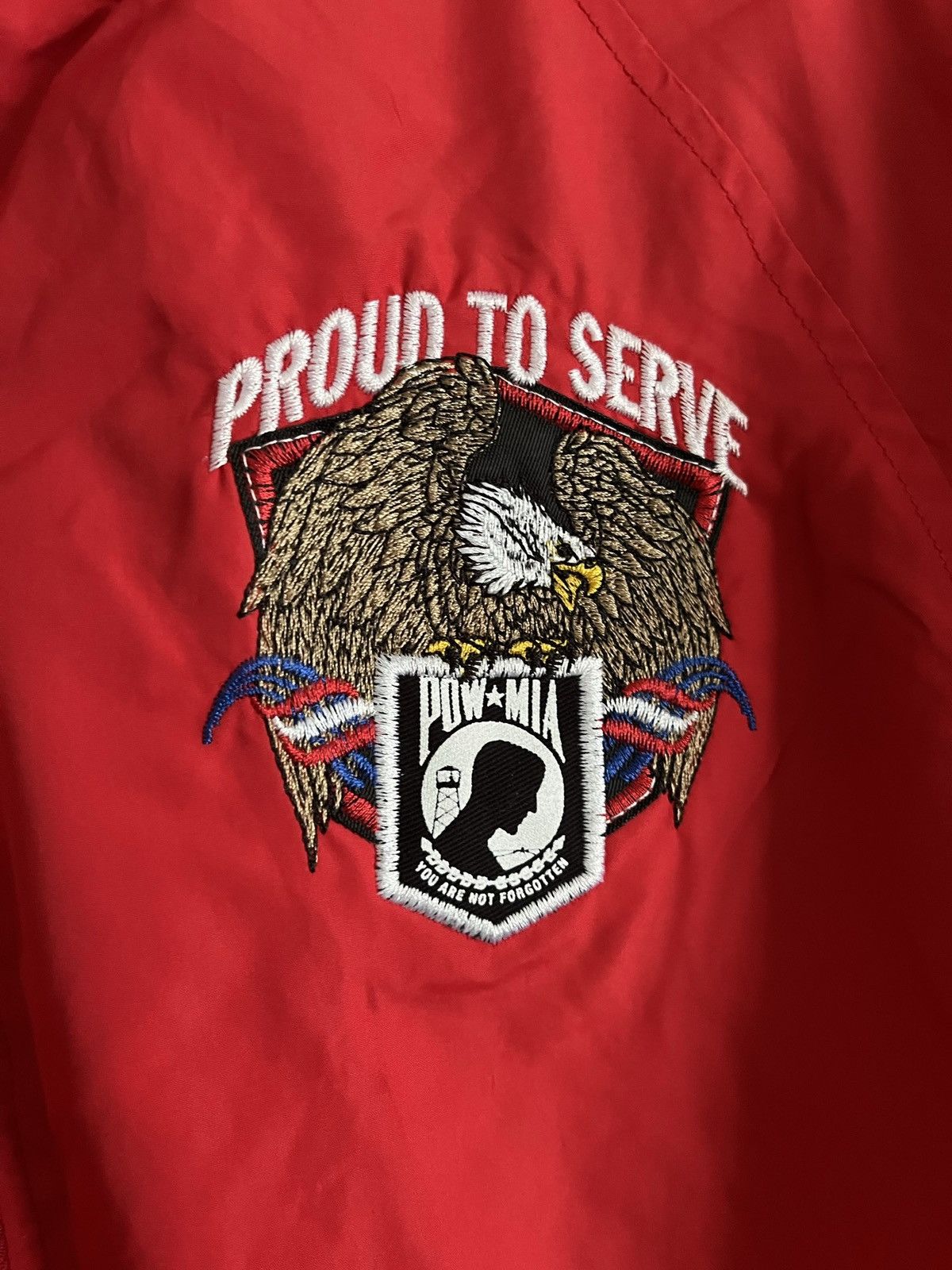 Vintage POW MIA Legion Post 160 VIETNAM 67-68 Light Size US XXL / EU 58 / 5 - 3 Thumbnail