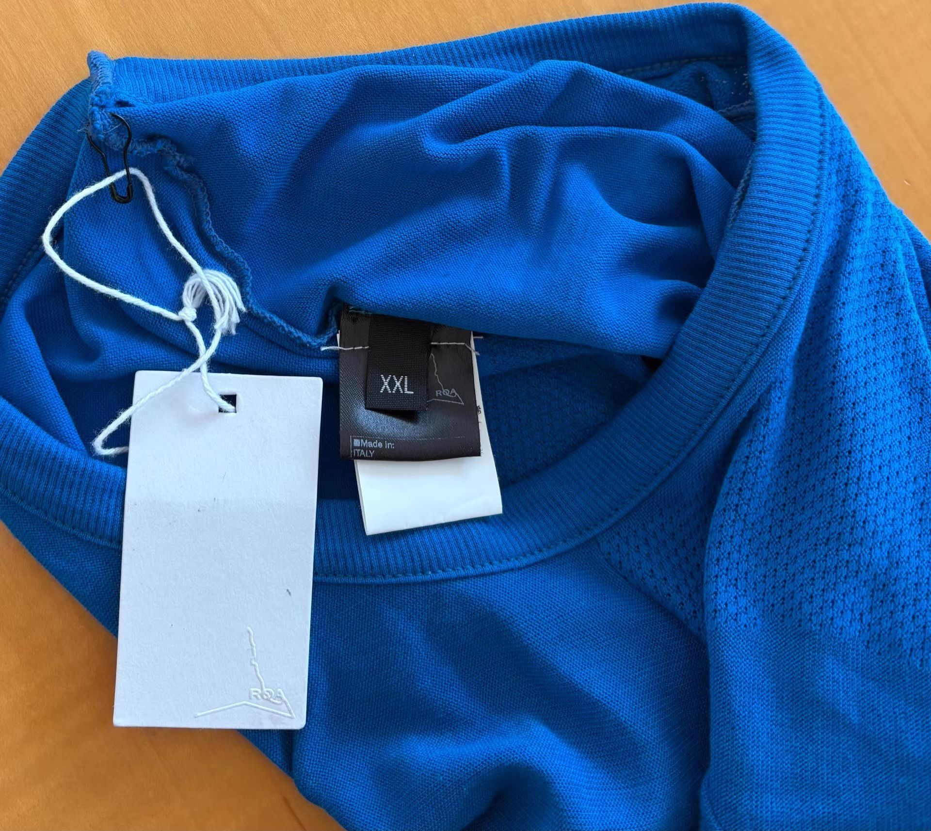 ROA Blue Long Sleeve Crew Neck Shirt XXL Size US XXL / EU 58 / 5 - 2 Thumbnail