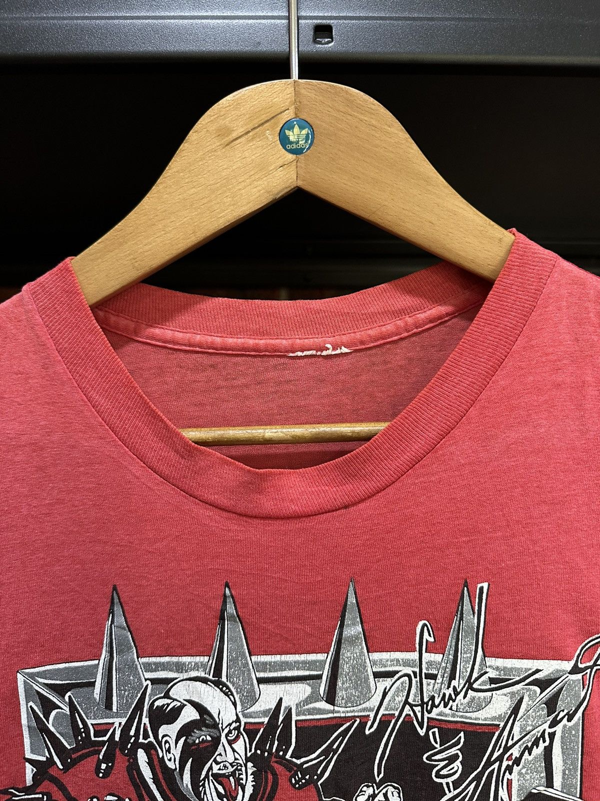 Vintage Vintage 90s Legion Of Doom Wrestling Faded Tee Size US M / EU 48-50 / 2 - 5 Thumbnail