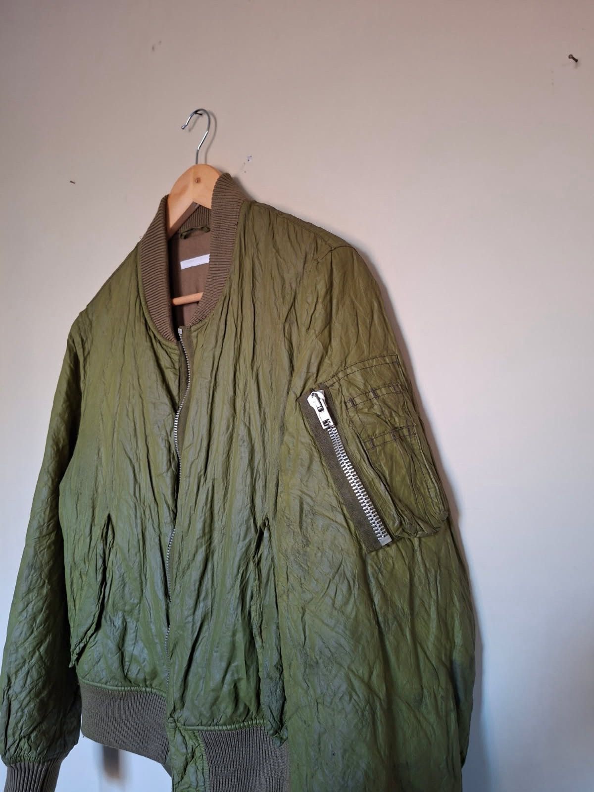 Helmut Lang Autumn/Winter 2003 Metal Nylon Thread Bomber Size US M / EU 48-50 / 2 - 4 Thumbnail