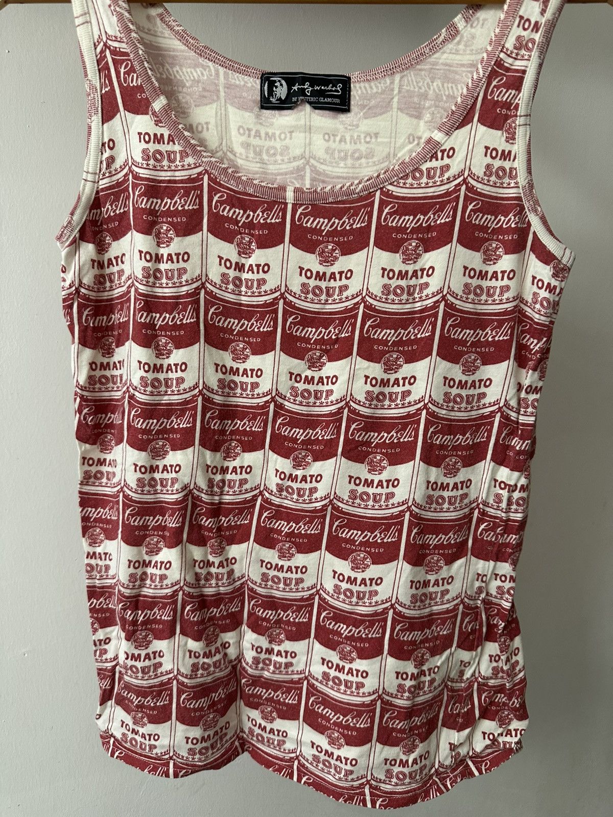 Andy Warhol × Hysteric Glamour Hysteric Glamour x Andy Warhol Campbell Tomato Soup Tank Top Size US S / EU 44-46 / 1 - 5 Thumbnail