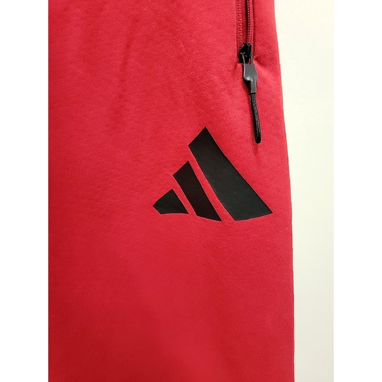 Adidas NWT Adidas Sweatpants XL Tapered Leg Logo Zip Mens Pants Athletic Casual Navy Red All American Bowl Size US 36 / EU 52 - 3 Thumbnail