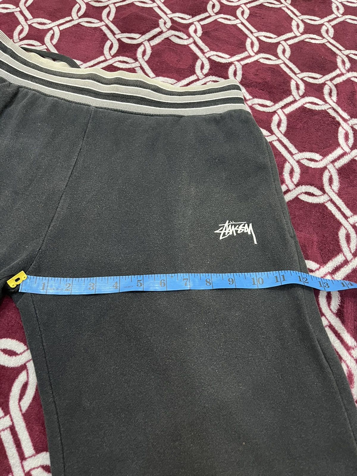 Stussy Stussy Embroidered Logo Faded Shorts 🩳 Size US 32 / EU 48 - 20 Thumbnail