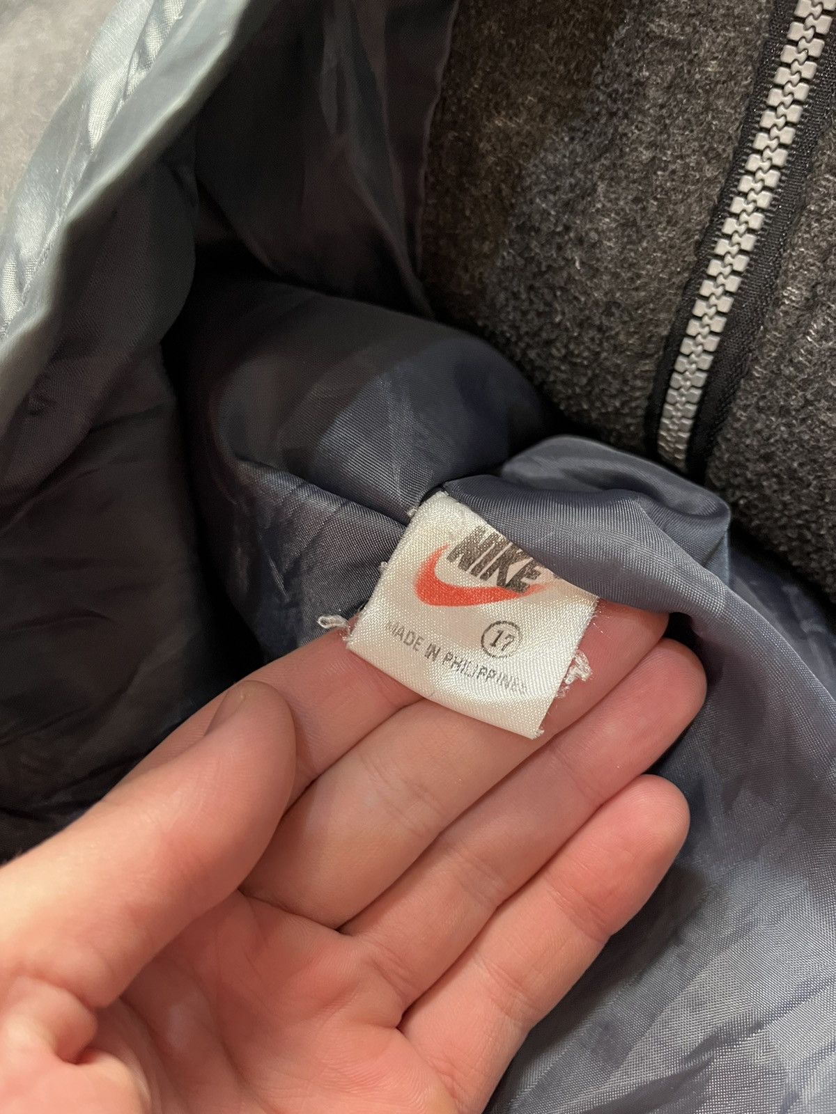 Nike Vintage Nike Zoom Fleece Jacket Baggy styles 90's Y2K Size US XXL / EU 58 / 5 - 18 Thumbnail